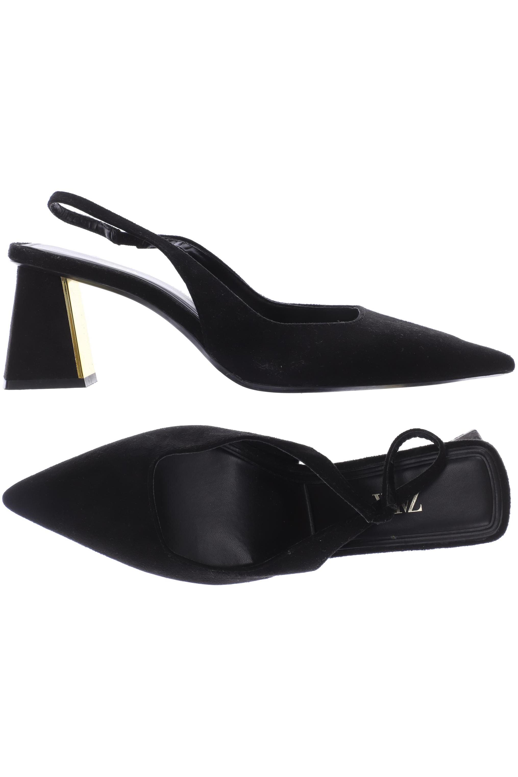 

ZARA Damen Pumps, schwarz
