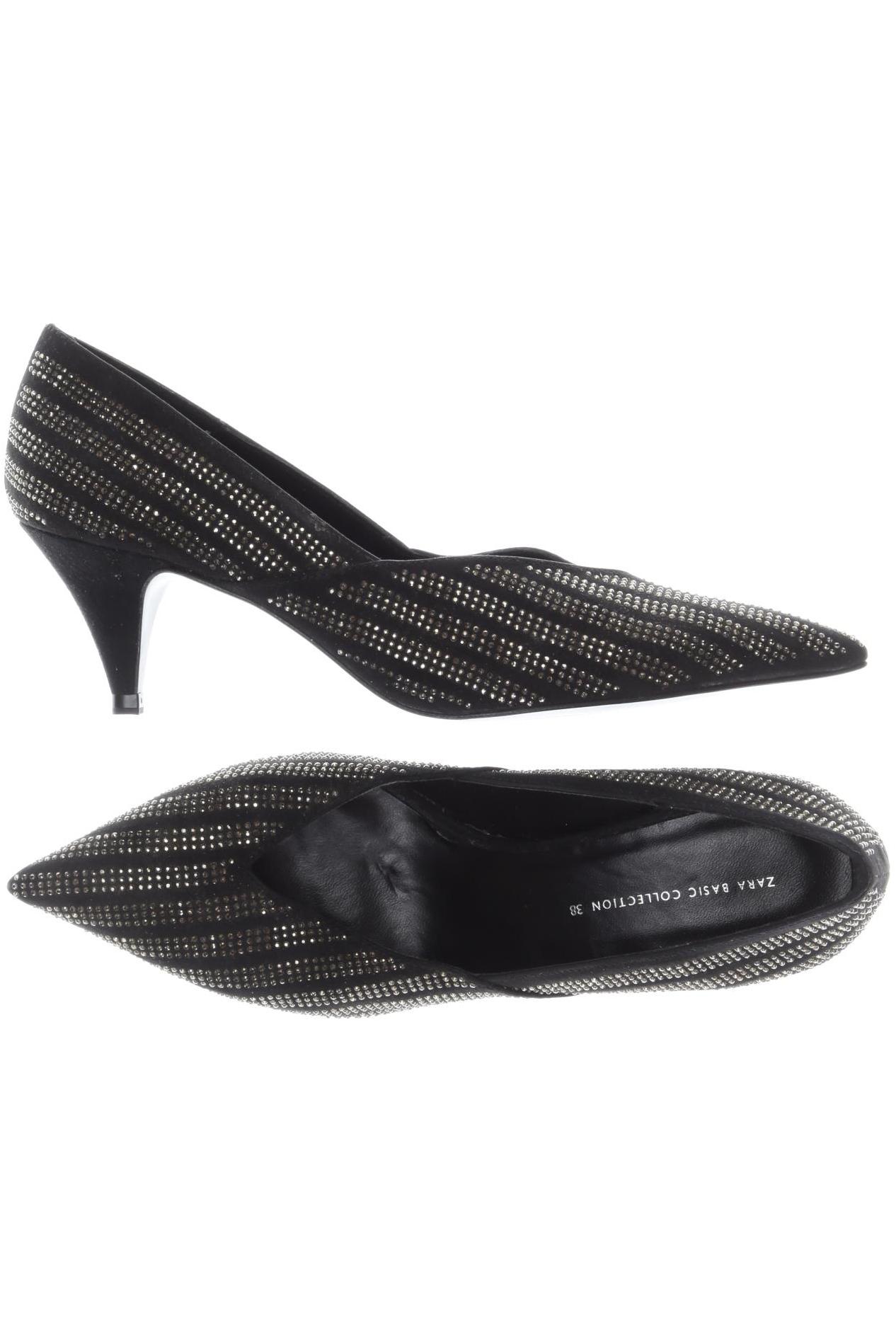 

Zara Damen Pumps, schwarz, Gr. 38