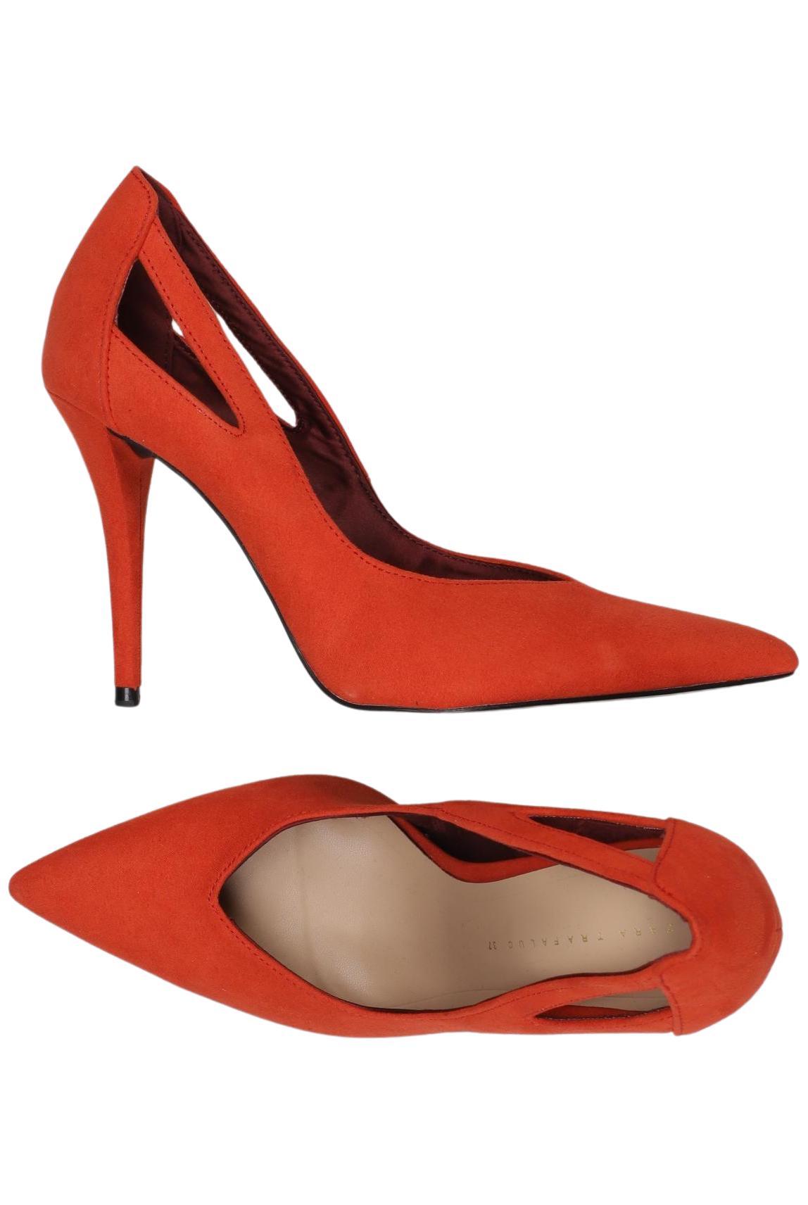 

Zara Damen Pumps, rot, Gr. 37
