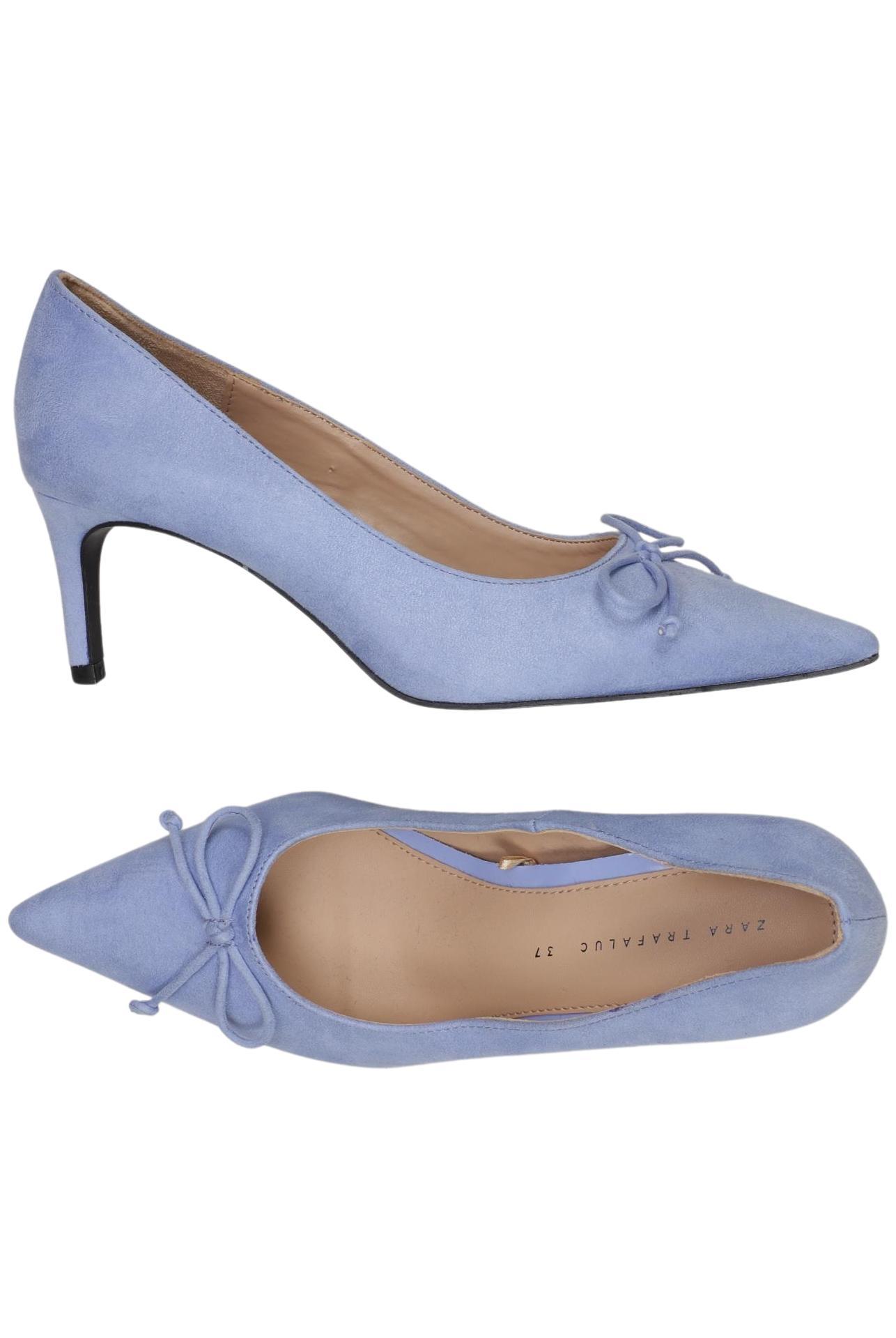 

Zara Damen Pumps, hellblau, Gr. 37