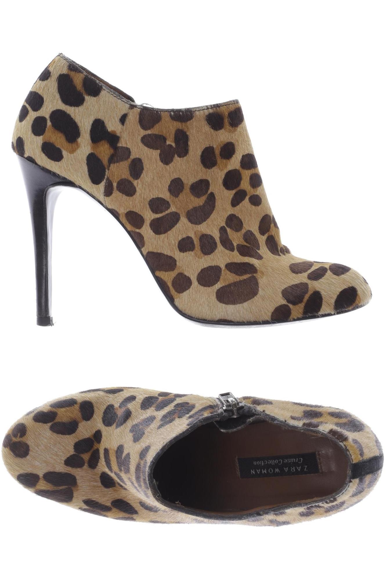 

ZARA Damen Pumps, beige