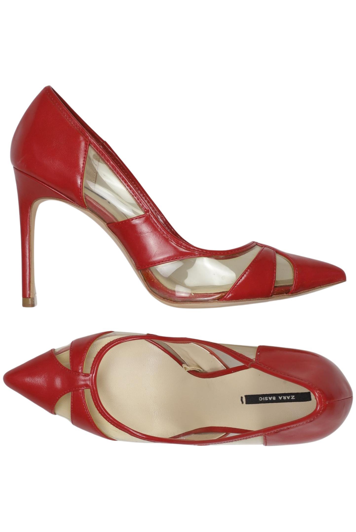 

Zara Damen Pumps, rot, Gr. 40