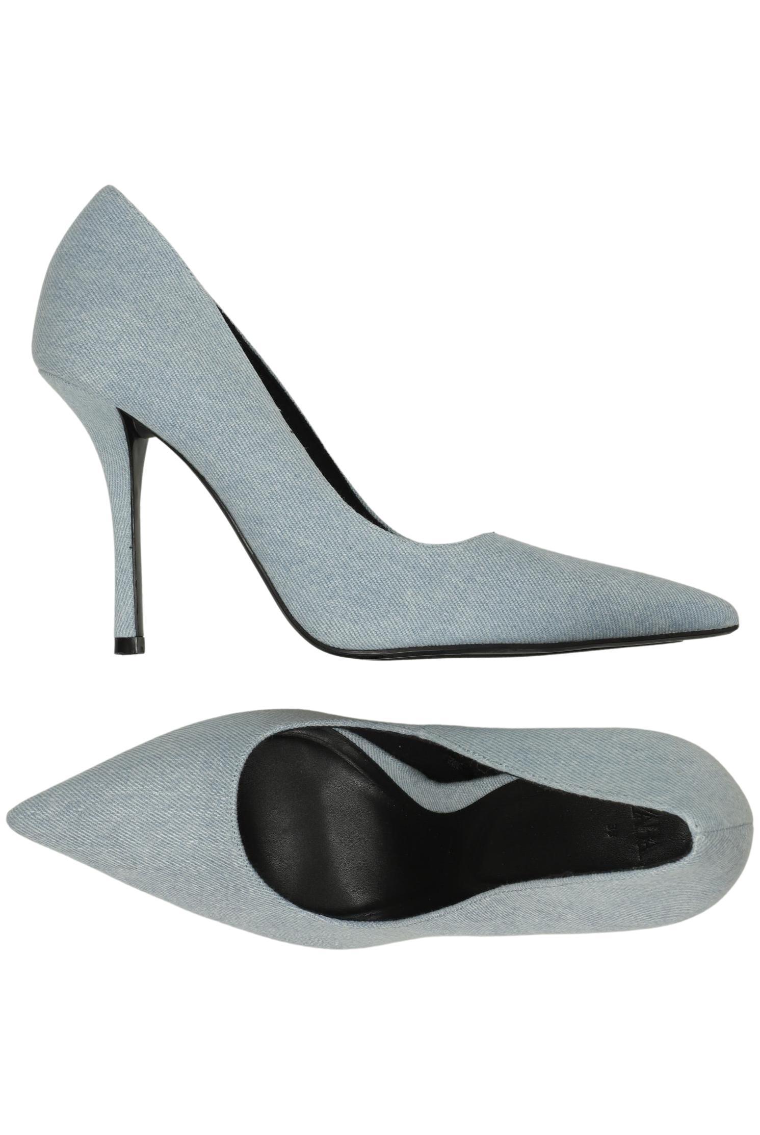 

Zara Damen Pumps, hellblau, Gr. 39