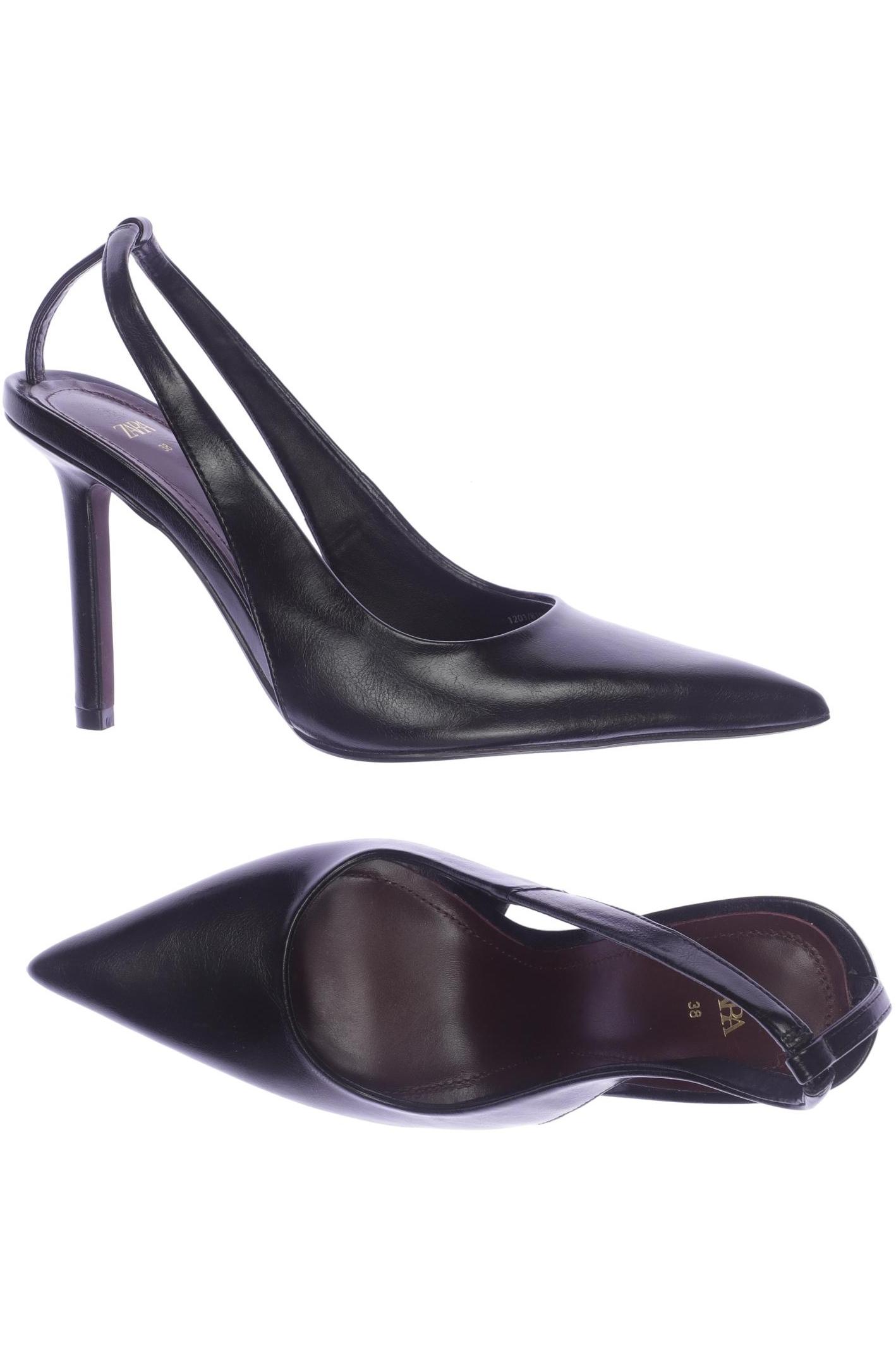 

Zara Damen Pumps, schwarz, Gr. 38