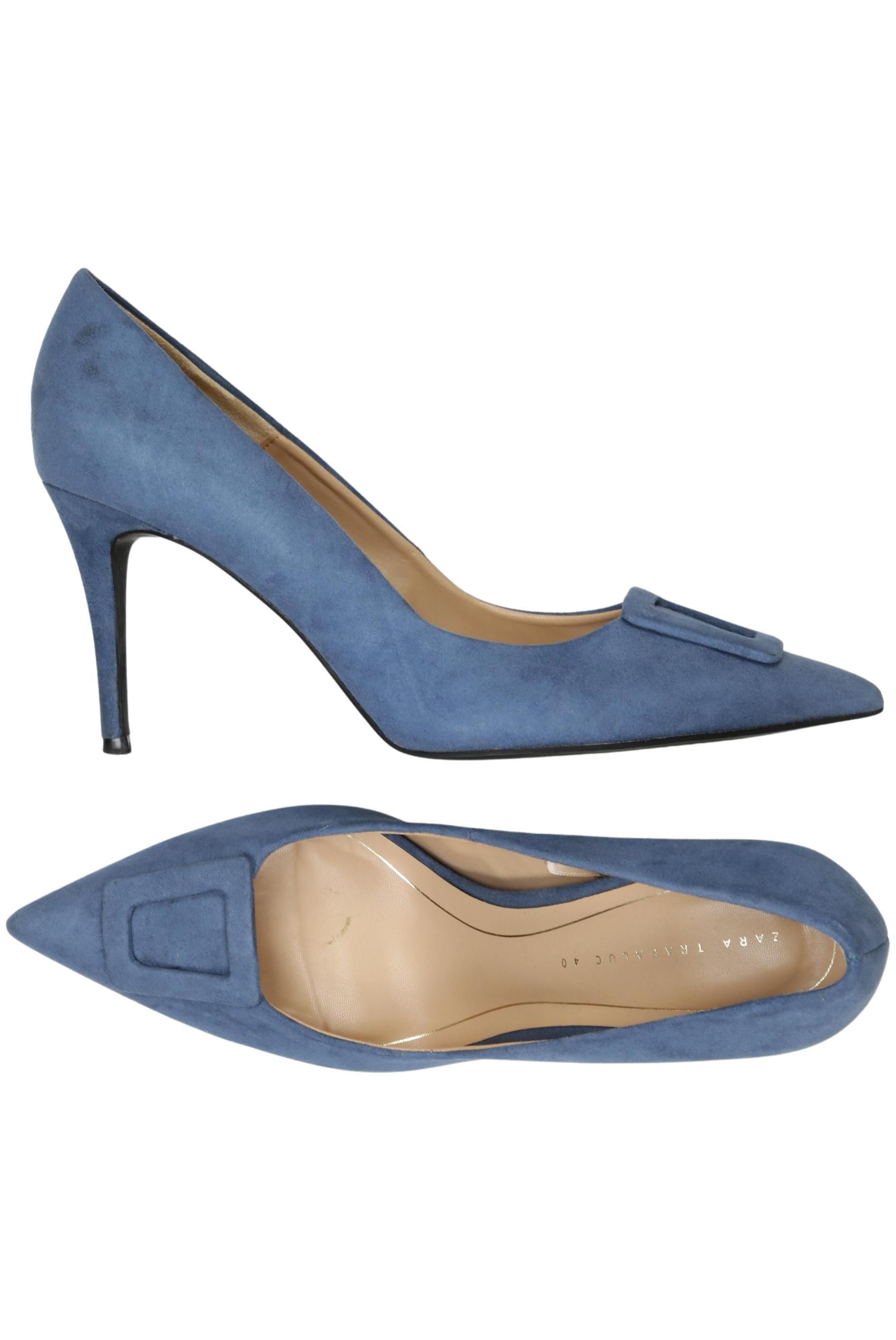 

Zara Damen Pumps, blau, Gr. 40