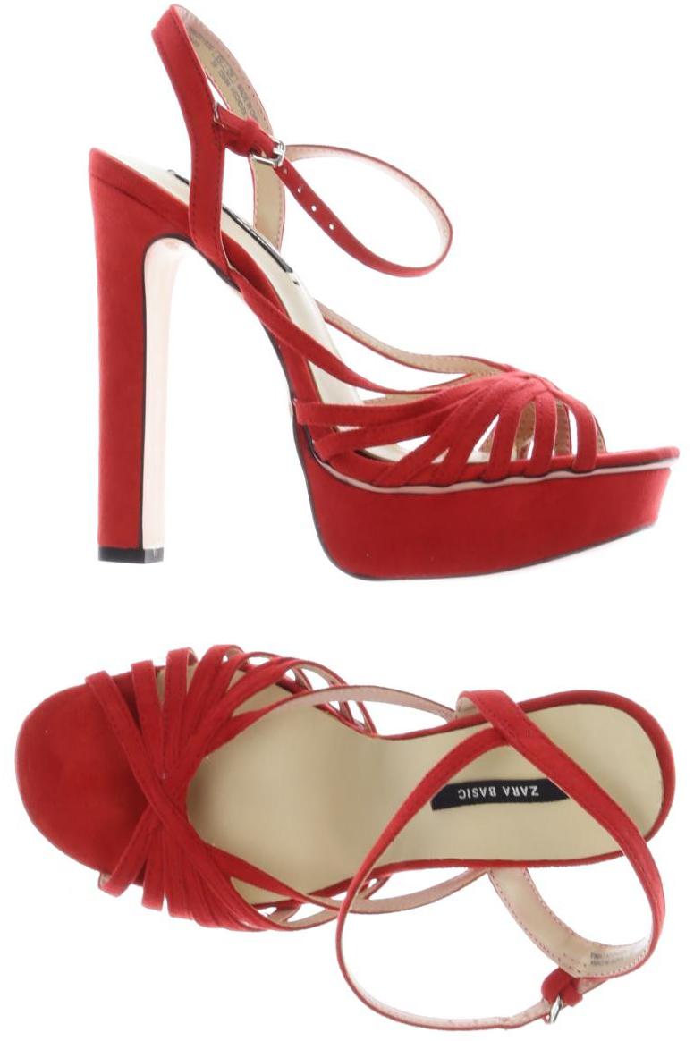 

Zara Damen Pumps, rot, Gr. 36