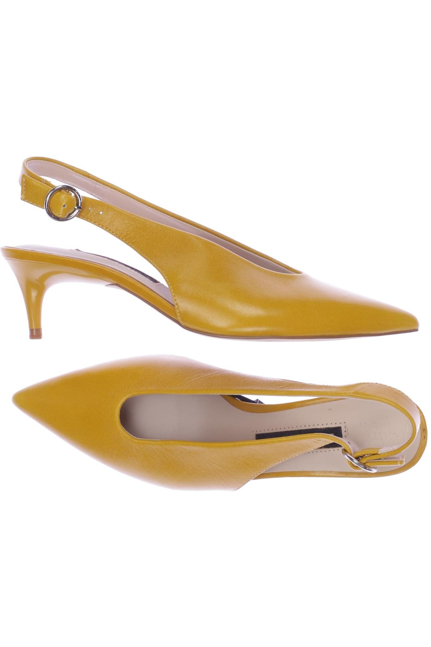 

Zara Damen Pumps, gelb, Gr. 37