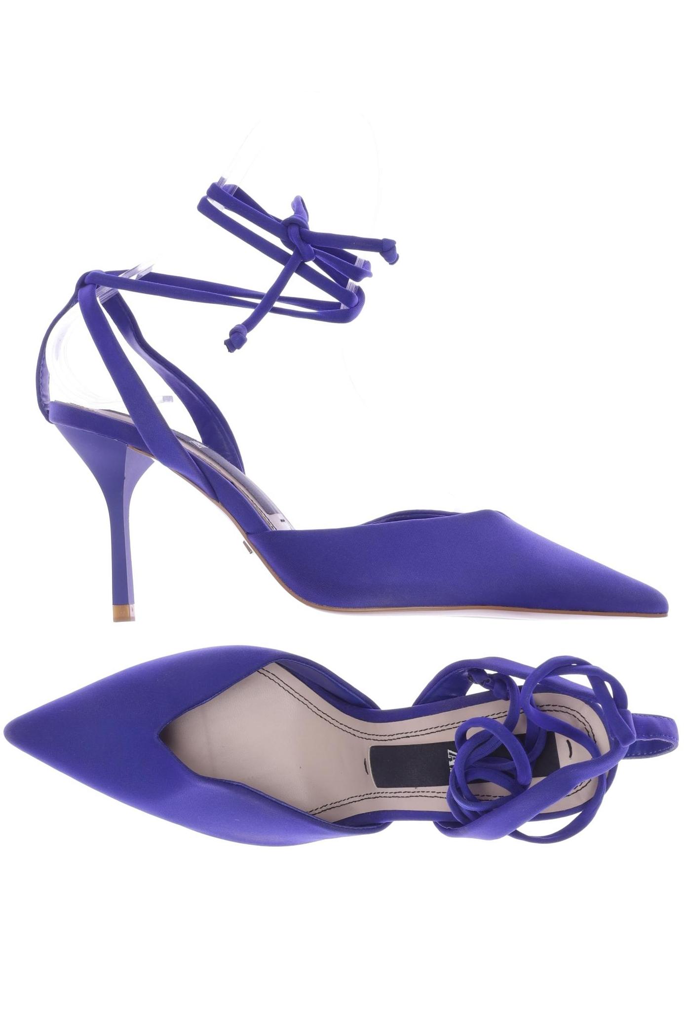 

Zara Damen Pumps, blau, Gr. 38