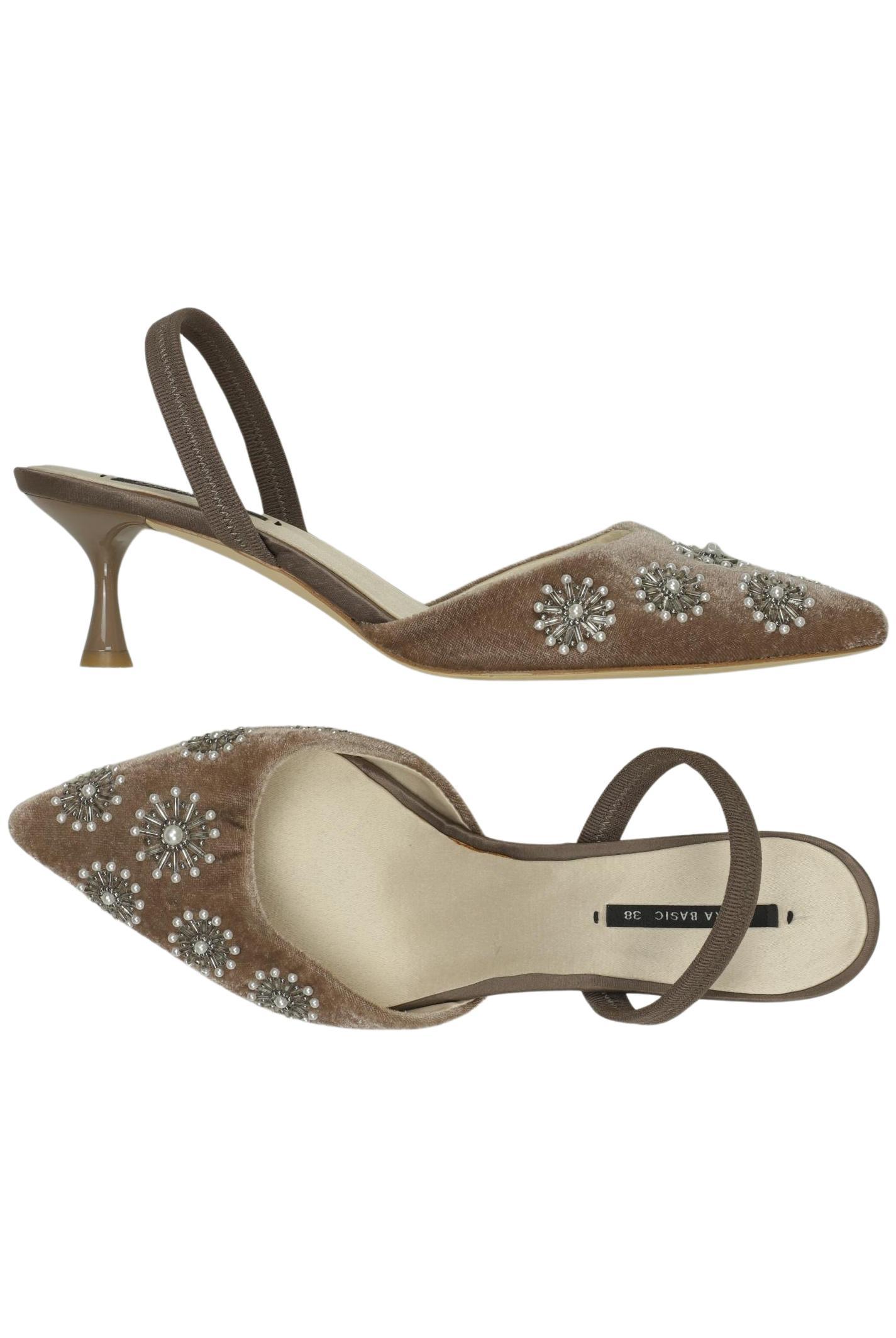 

Zara Damen Pumps, braun, Gr. 38