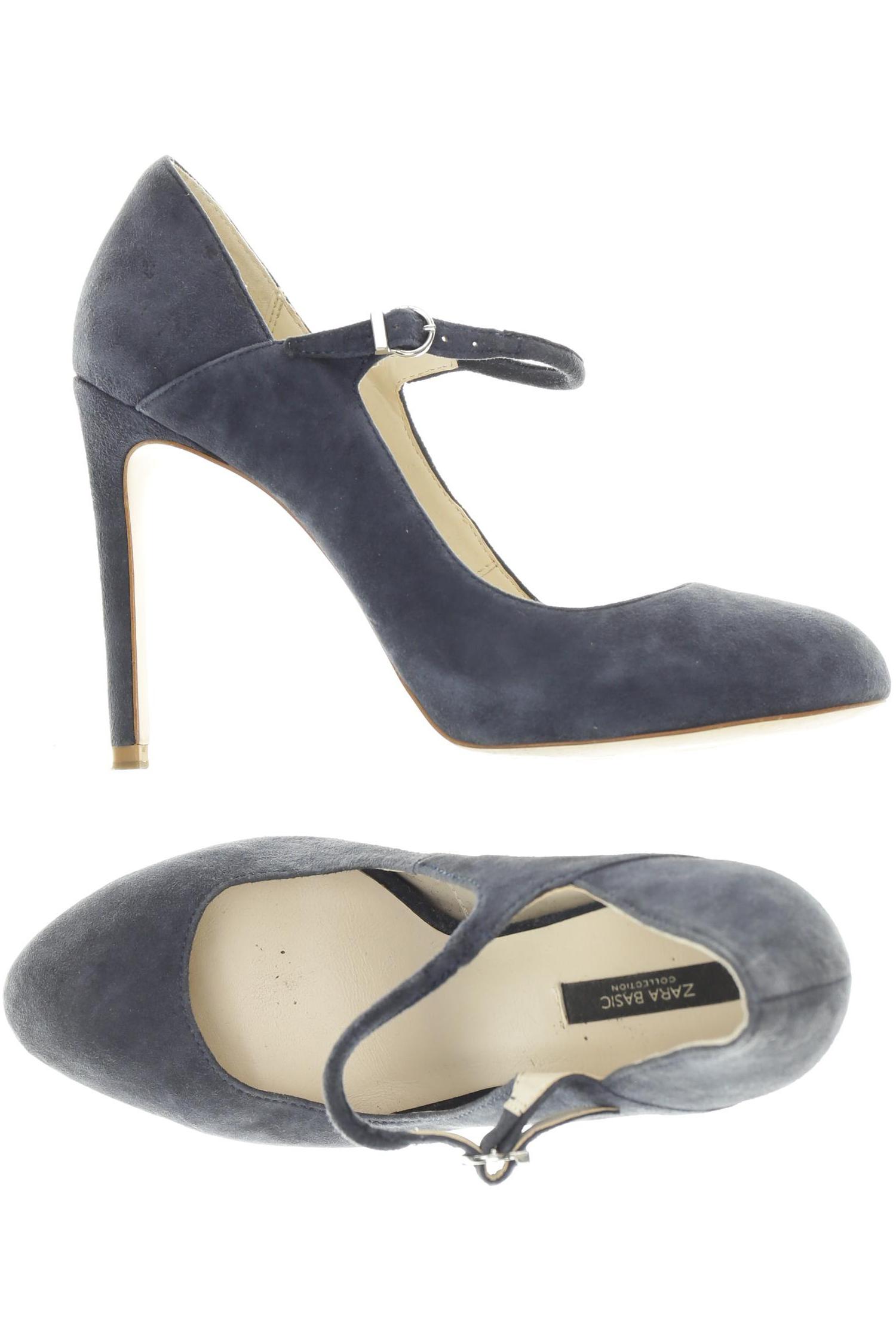 

Zara Damen Pumps, blau, Gr. 39