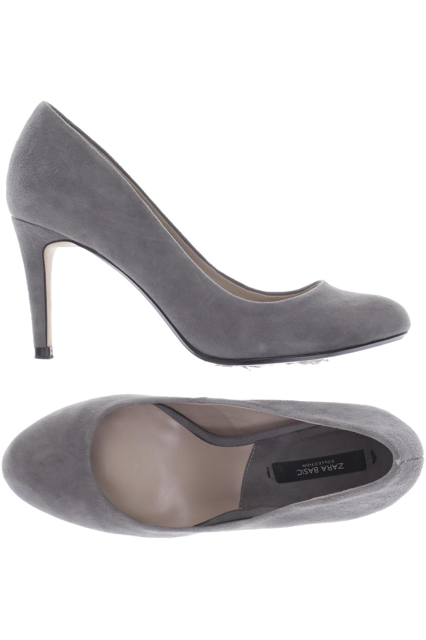 

Zara Damen Pumps, grau, Gr. 37
