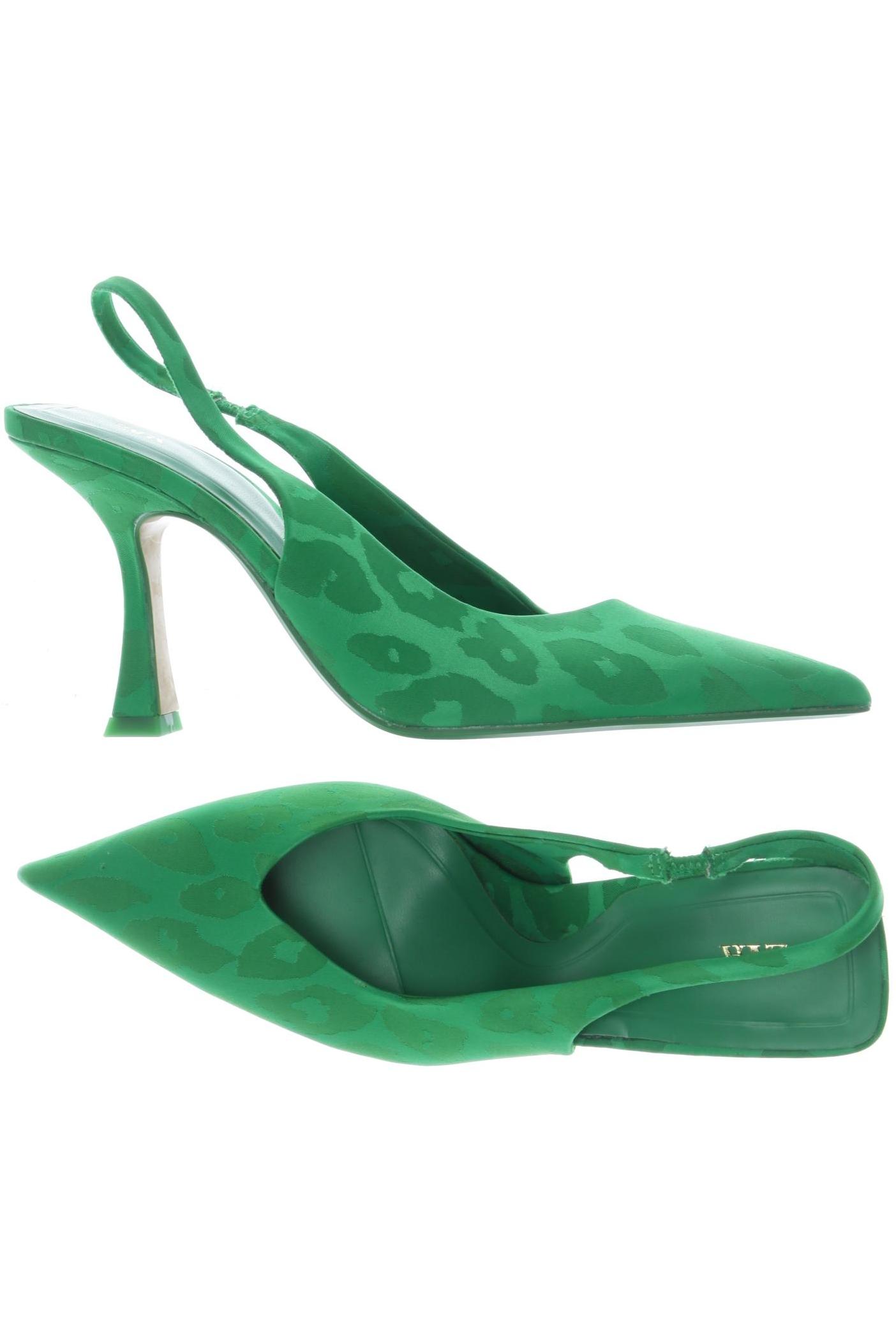 

Zara Damen Pumps, grün, Gr. 38