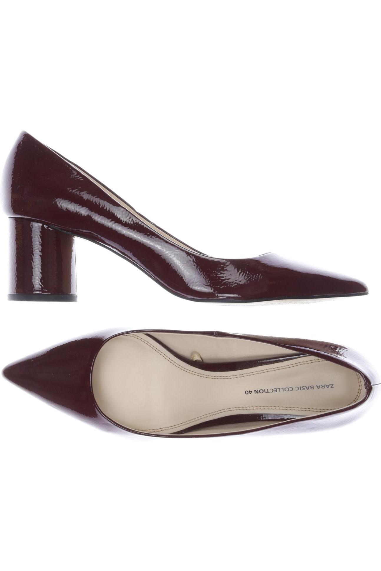 

Zara Damen Pumps, bordeaux, Gr. 40