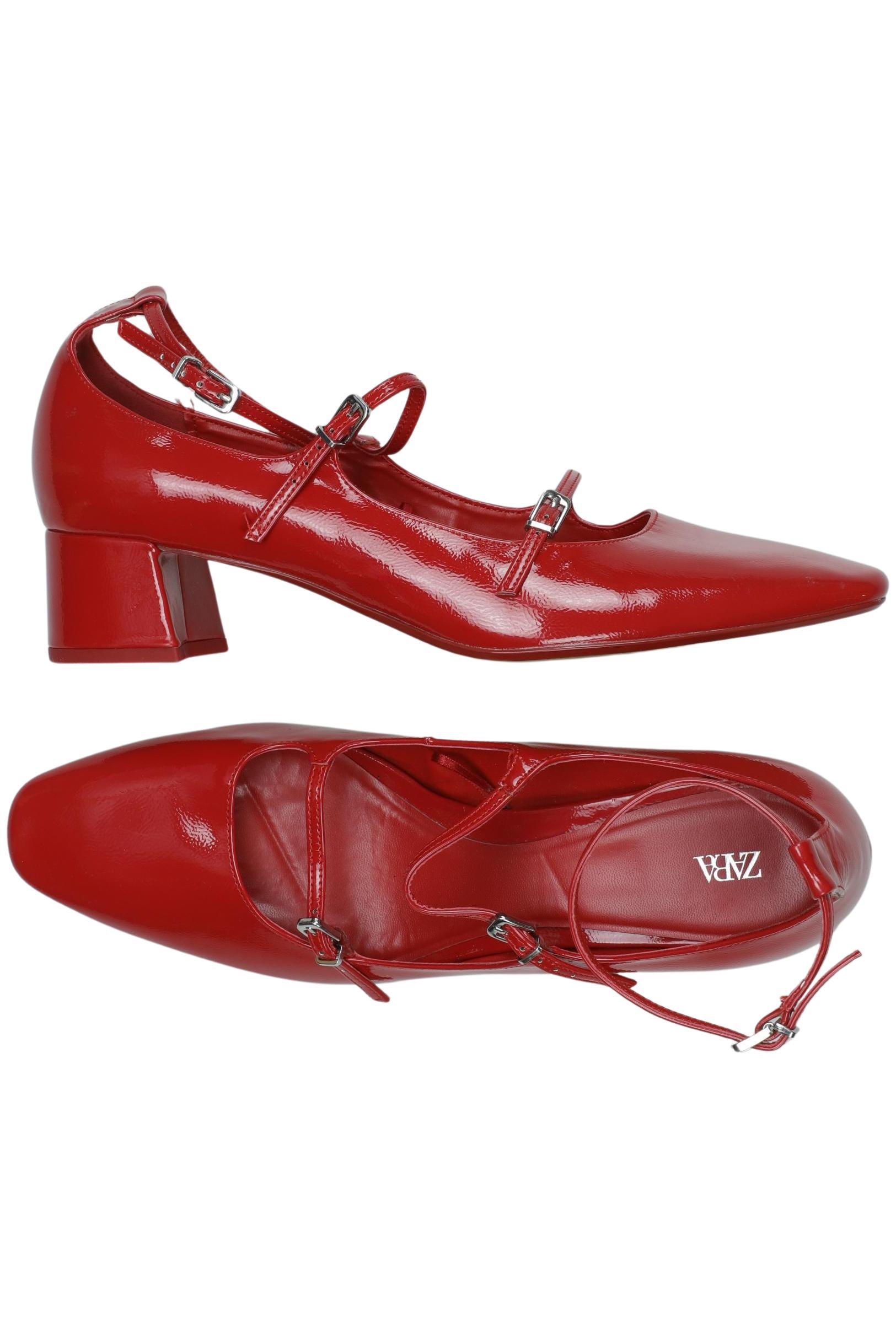 

Zara Damen Pumps, rot, Gr. 42