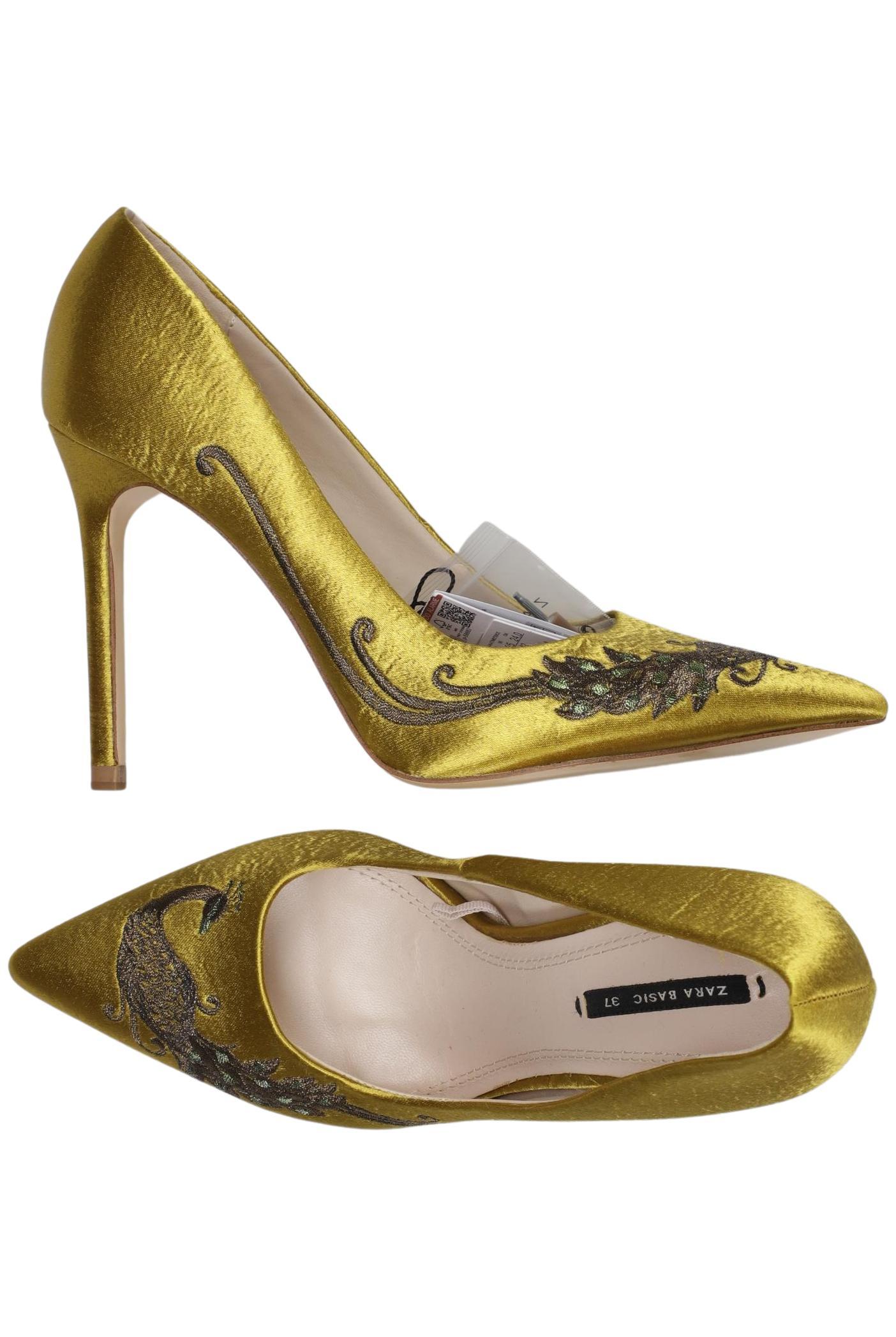 

Zara Damen Pumps, gold, Gr. 37