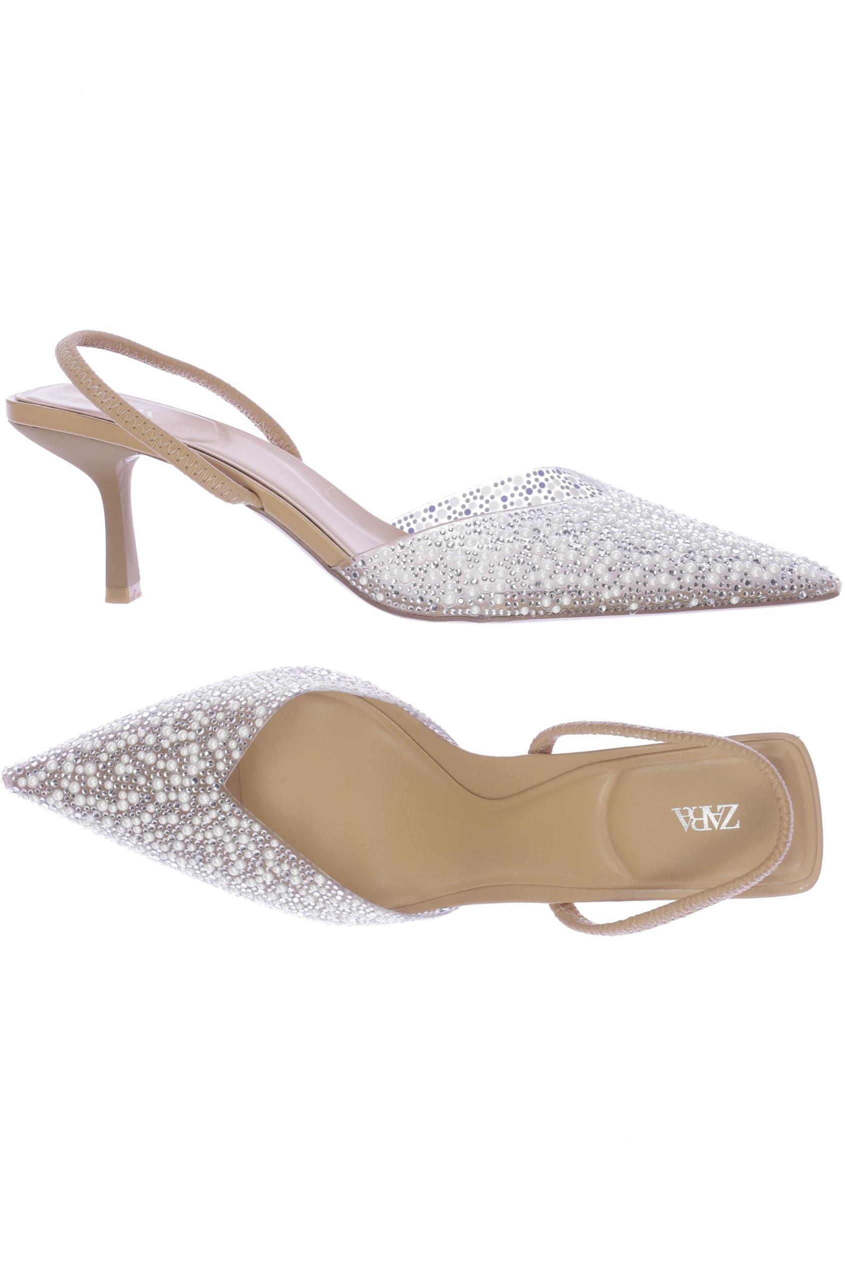 

Zara Damen Pumps, weiß, Gr. 40