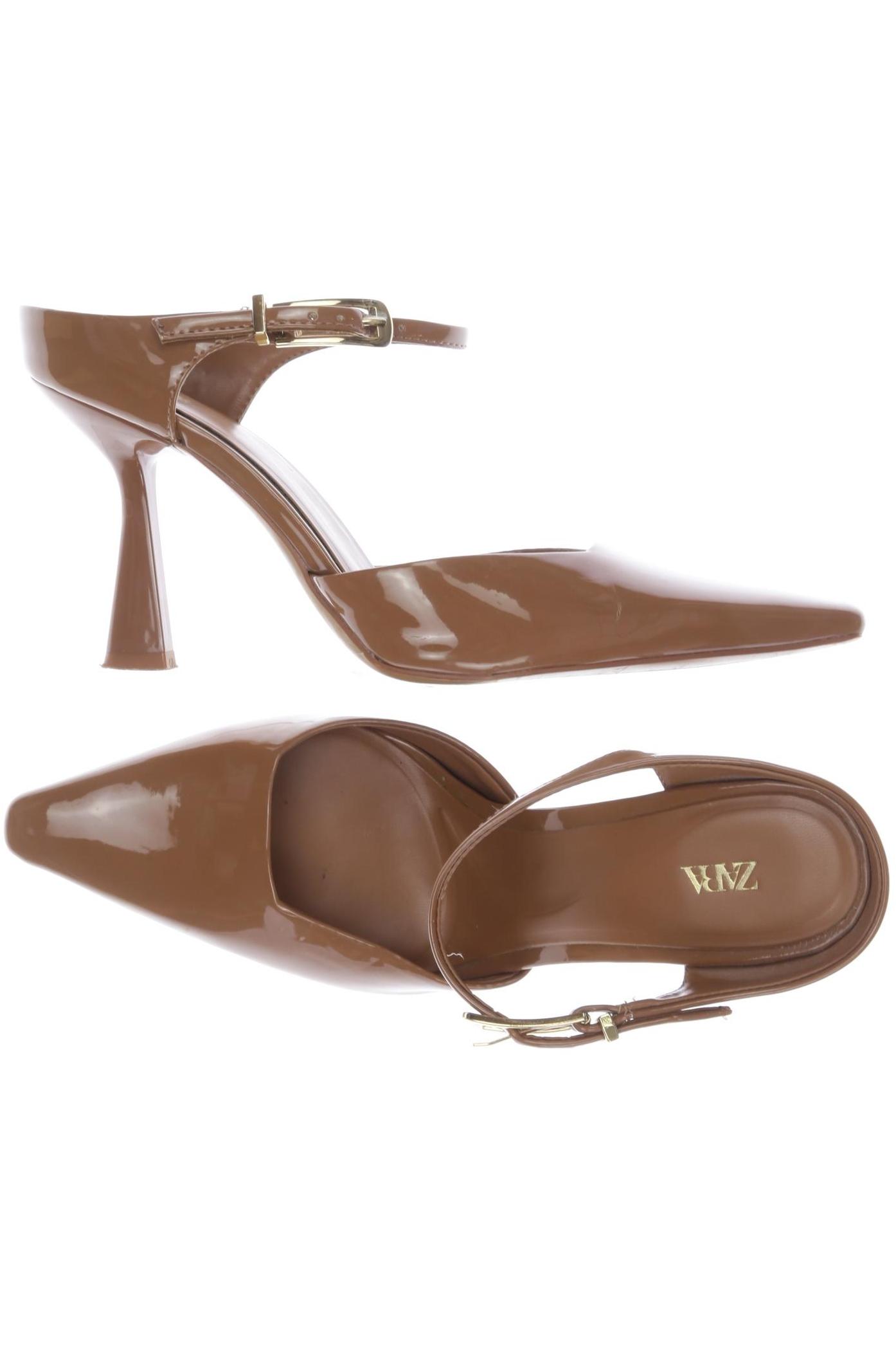 

Zara Damen Pumps, beige, Gr. 42