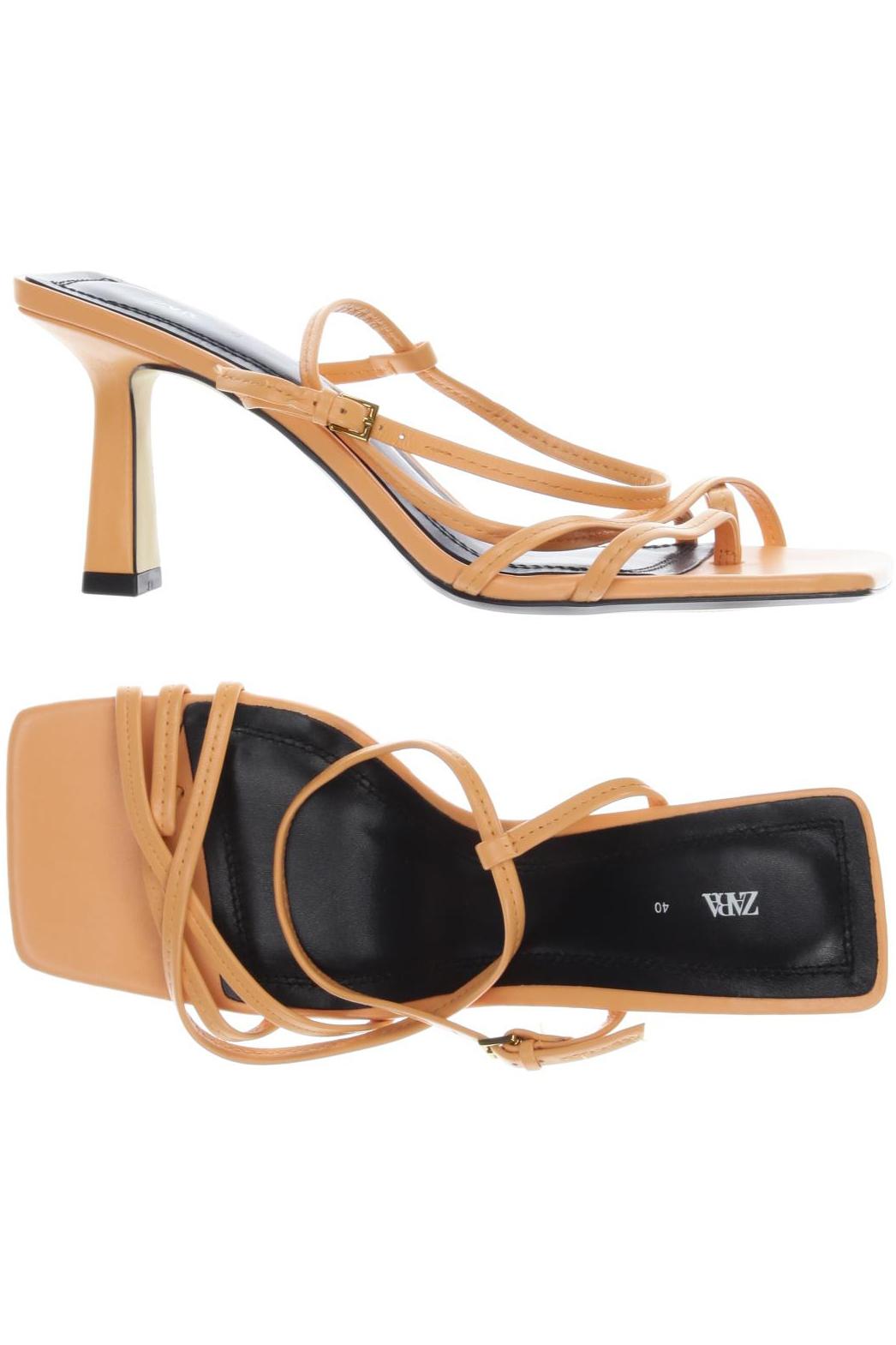 

Zara Damen Pumps, orange, Gr. 40