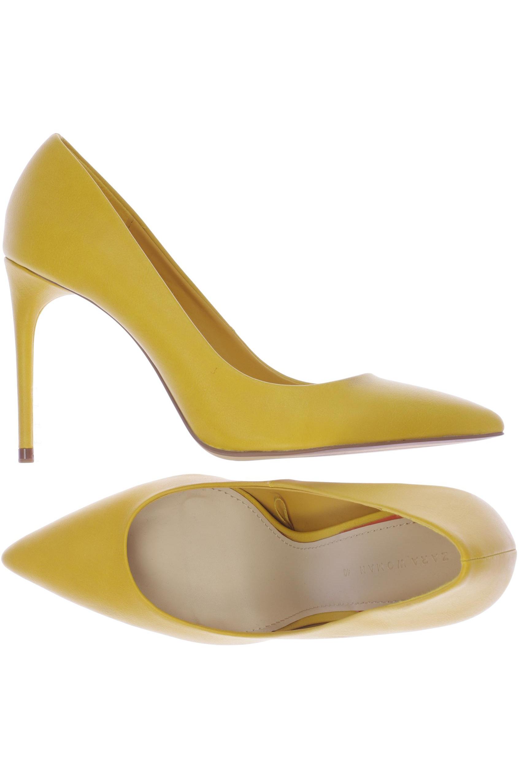 

ZARA Damen Pumps, gelb