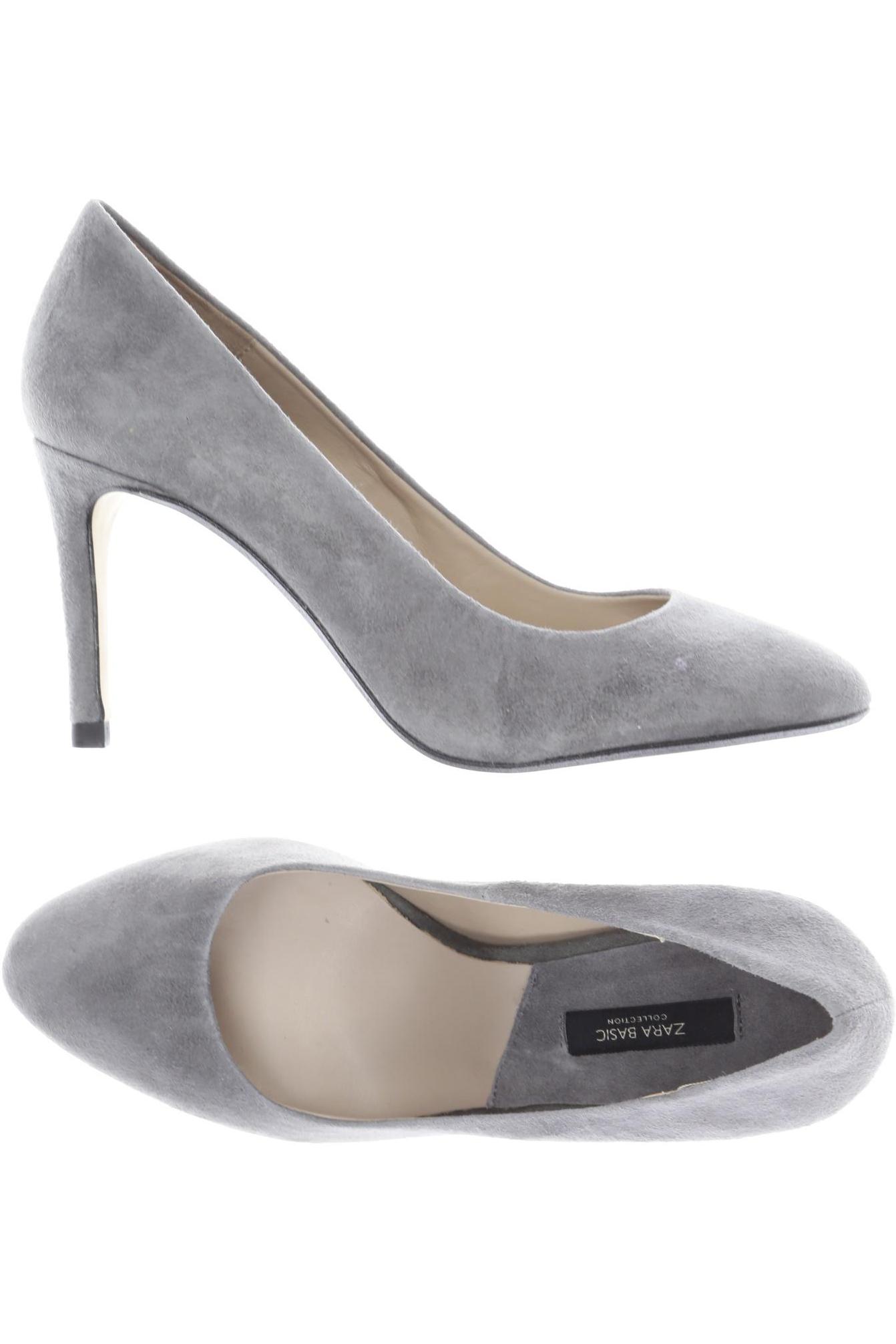 

Zara Damen Pumps, grau, Gr. 38