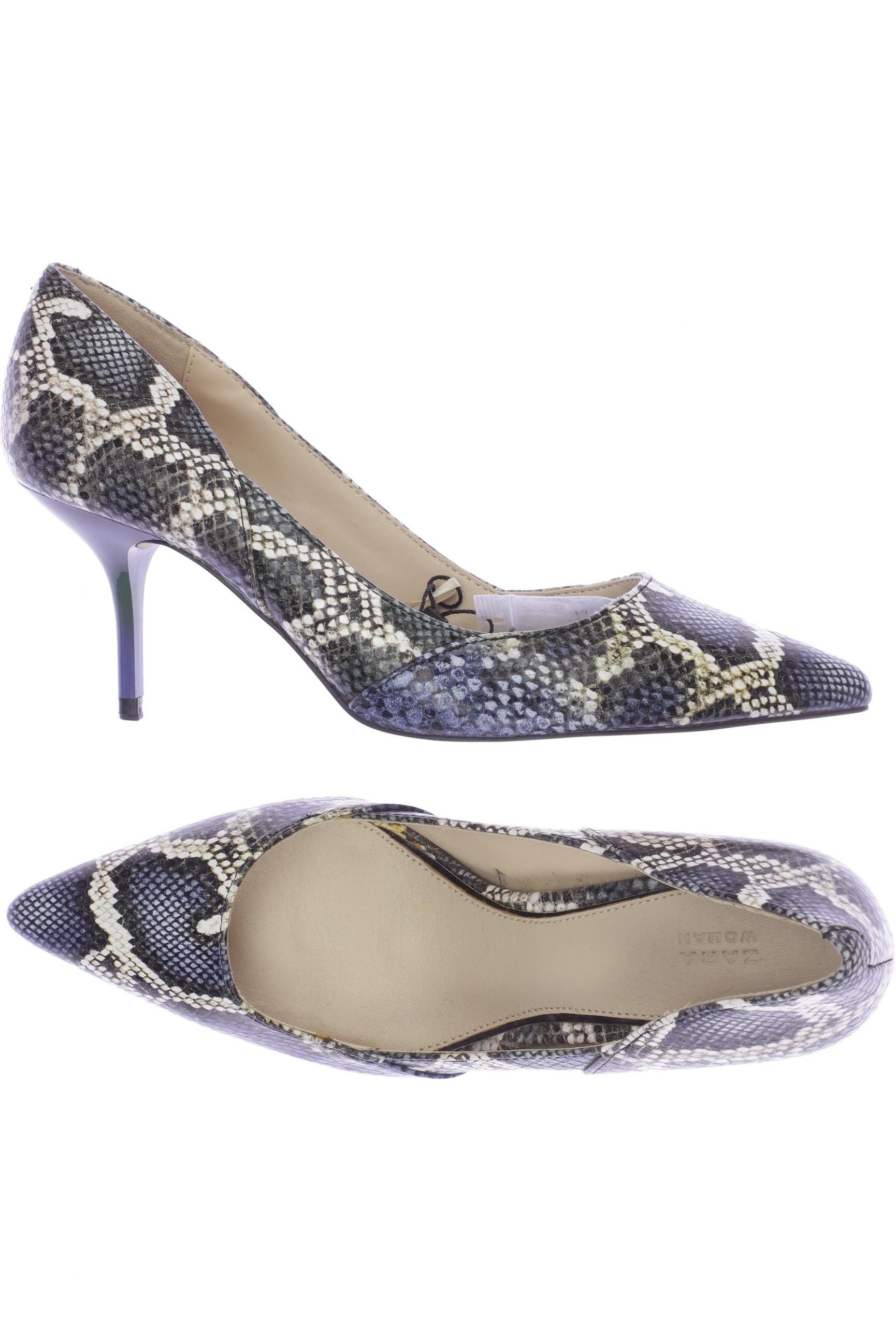 

Zara Damen Pumps, blau, Gr. 37