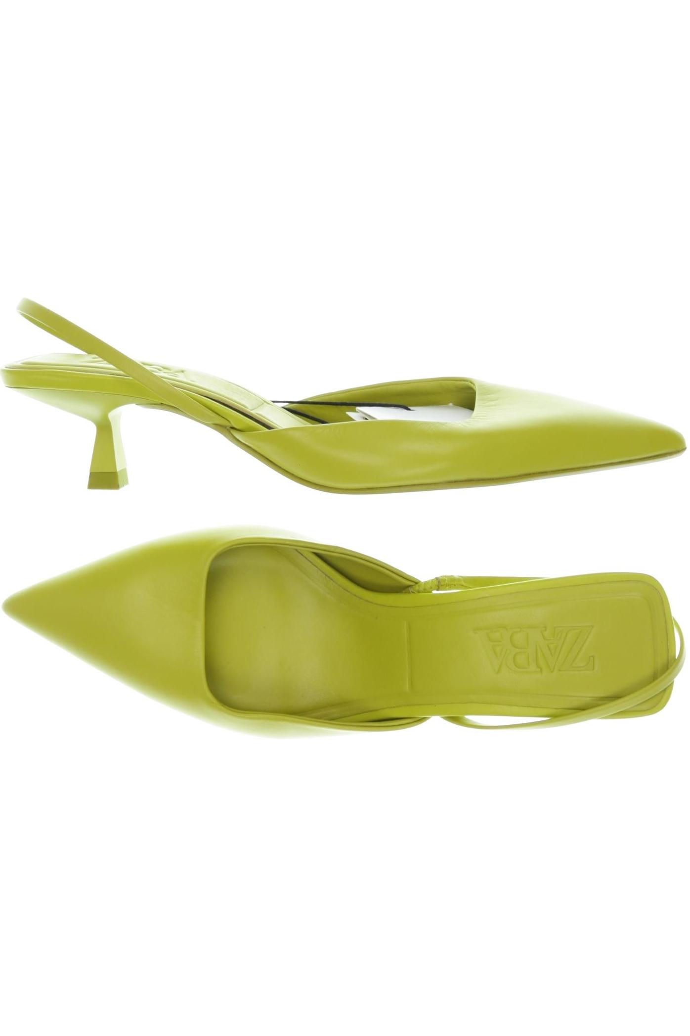 

Zara Damen Pumps, grün, Gr. 37