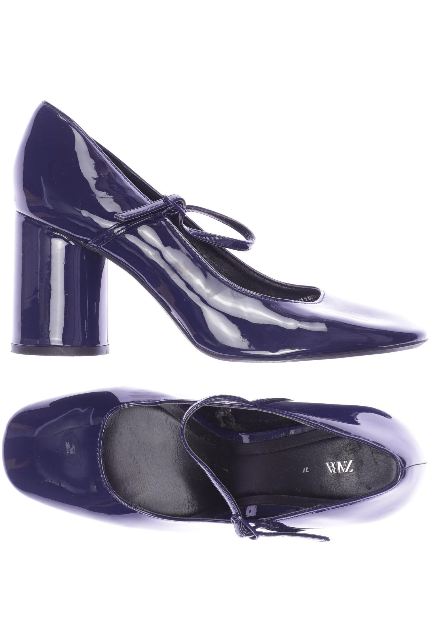 

Zara Damen Pumps, marineblau, Gr. 37