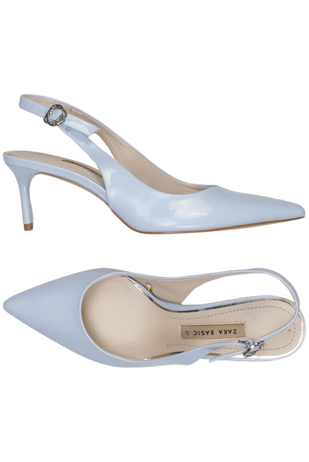 

Zara Damen Pumps, hellblau, Gr. 37