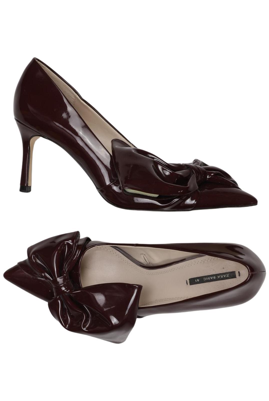 

Zara Damen Pumps, bordeaux, Gr. 41