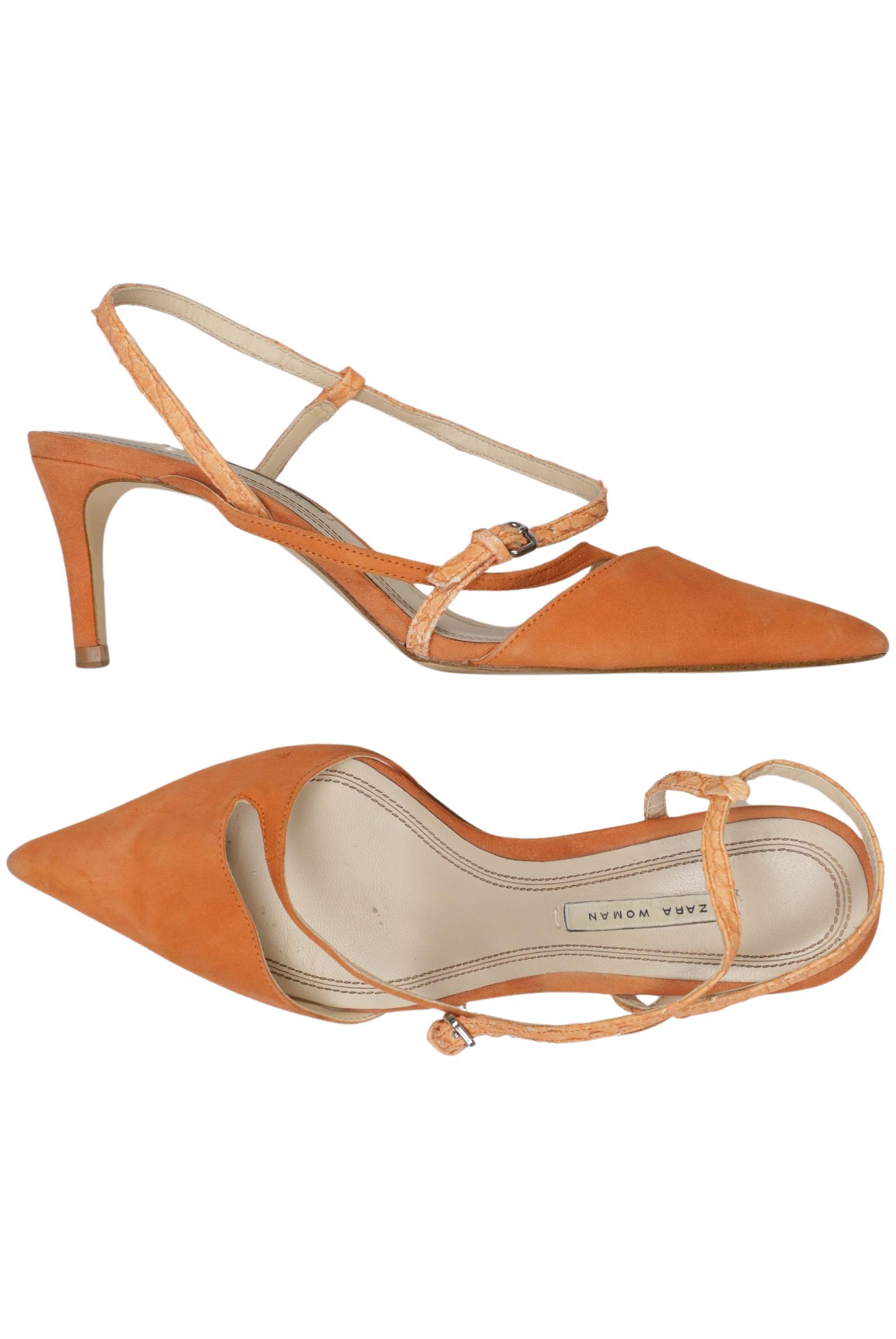 

Zara Damen Pumps, orange, Gr. 38