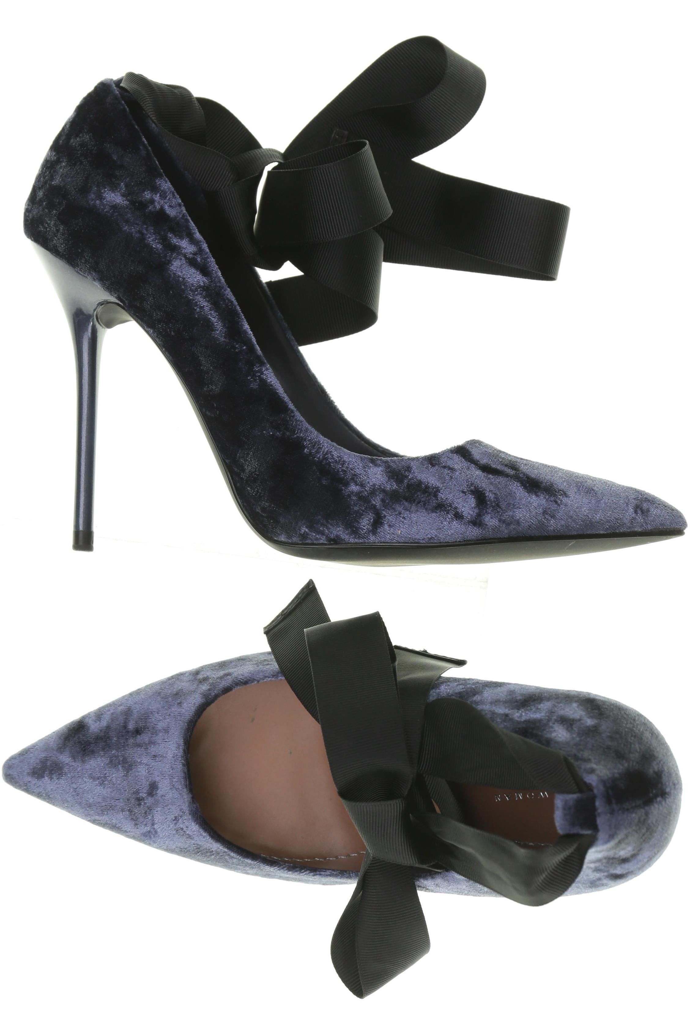 

Zara Damen Pumps, blau, Gr. 38