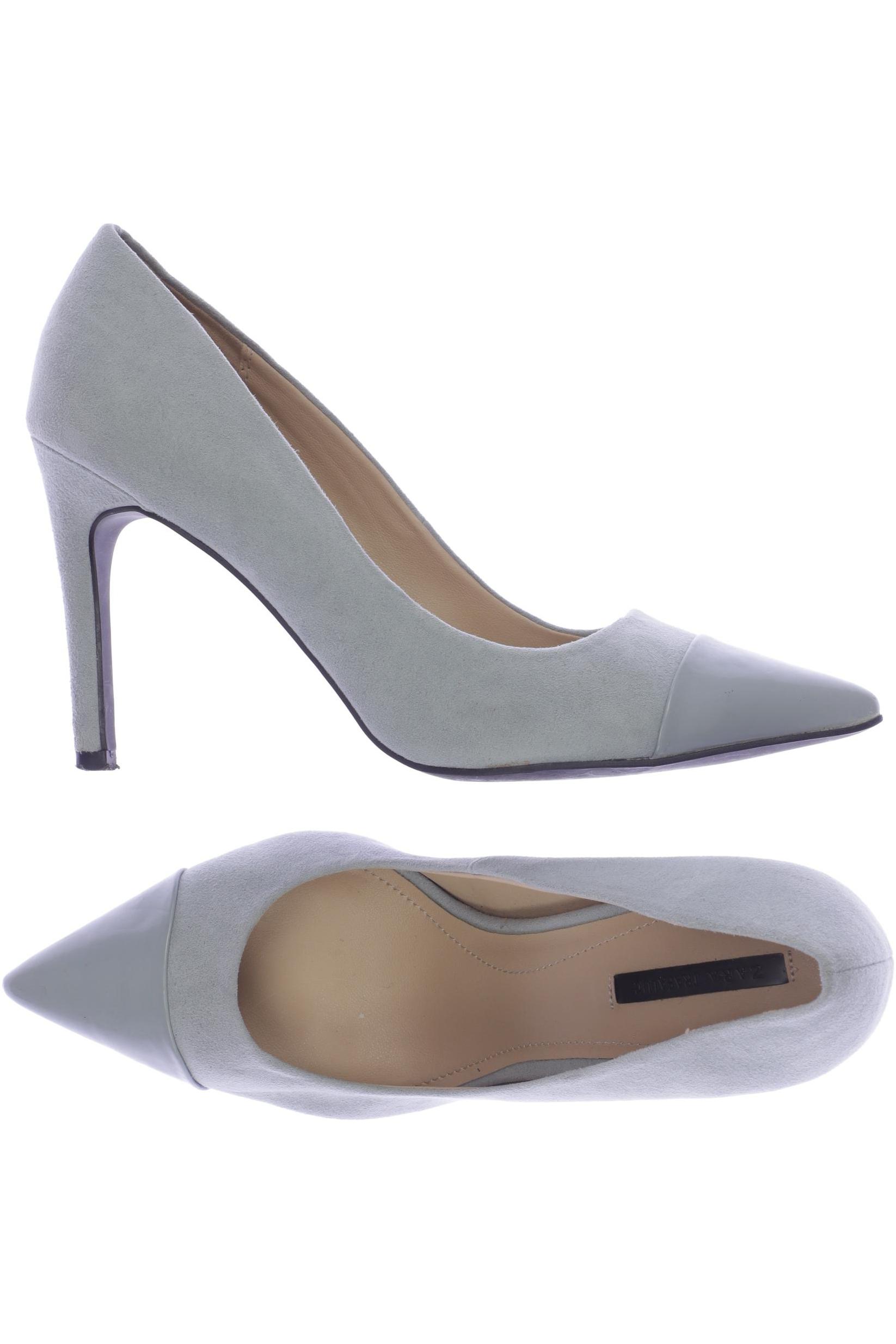 

ZARA Damen Pumps, hellblau