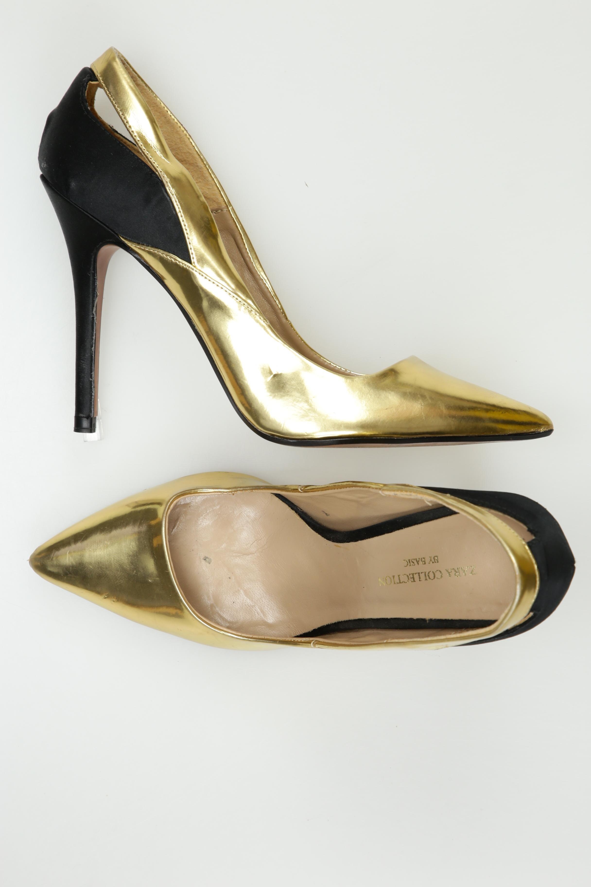 

Zara Damen Pumps, gold, Gr. 39