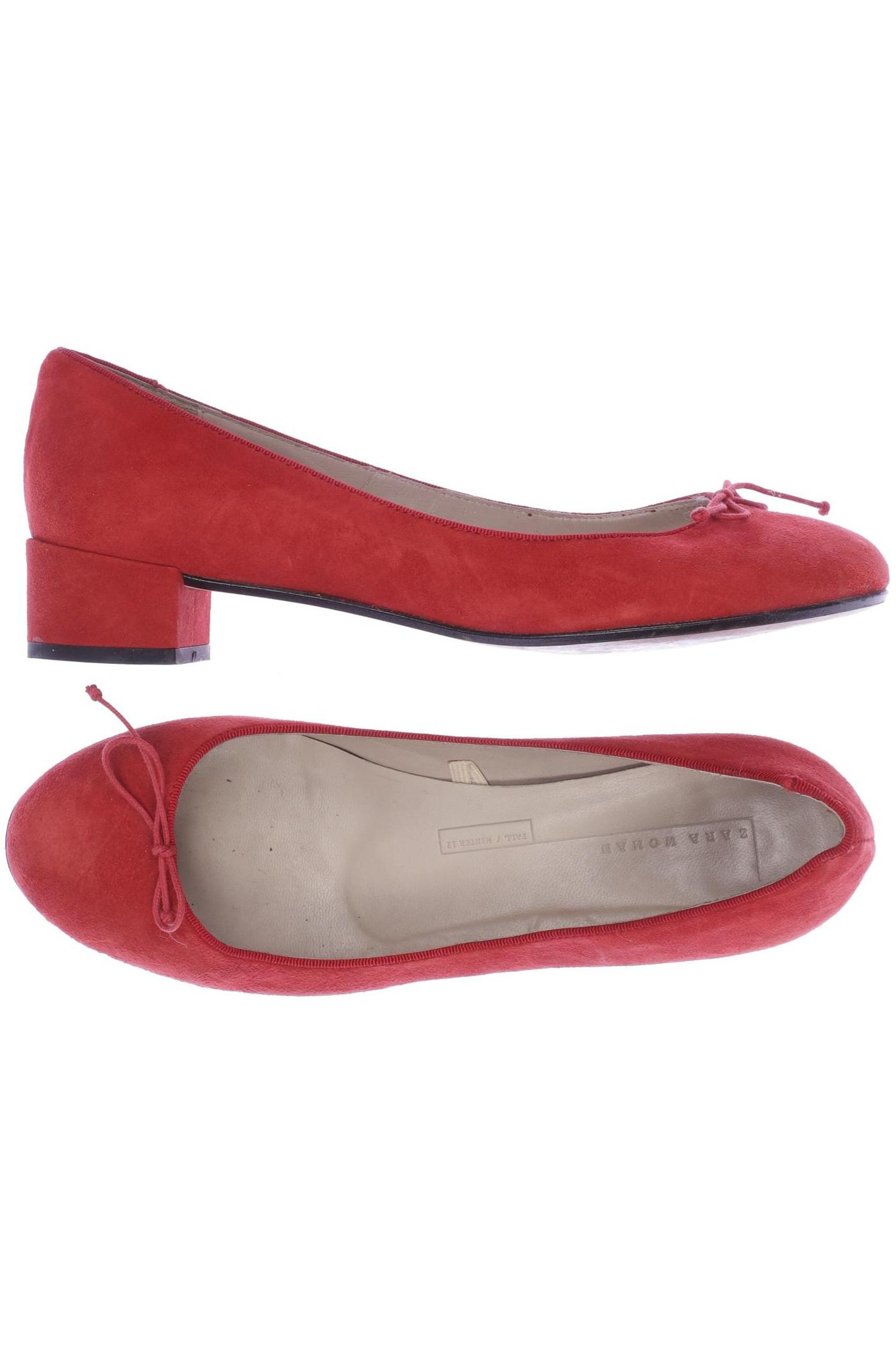 

Zara Damen Pumps, rot, Gr. 36