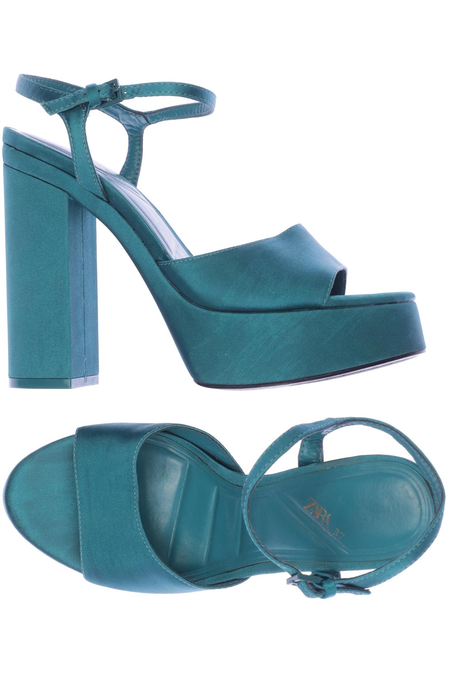 

Zara Damen Pumps, türkis, Gr. 37