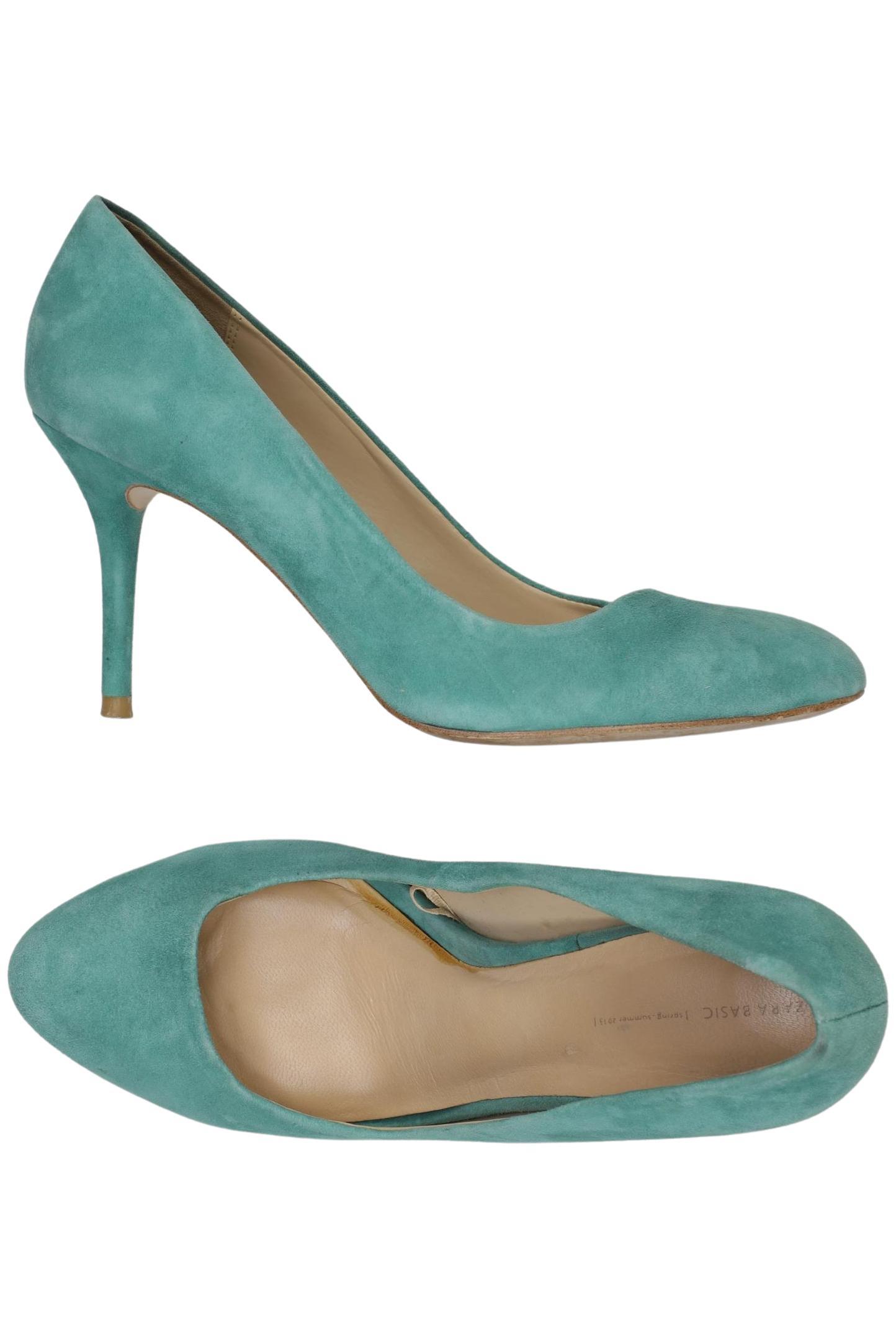 

Zara Damen Pumps, türkis, Gr. 39
