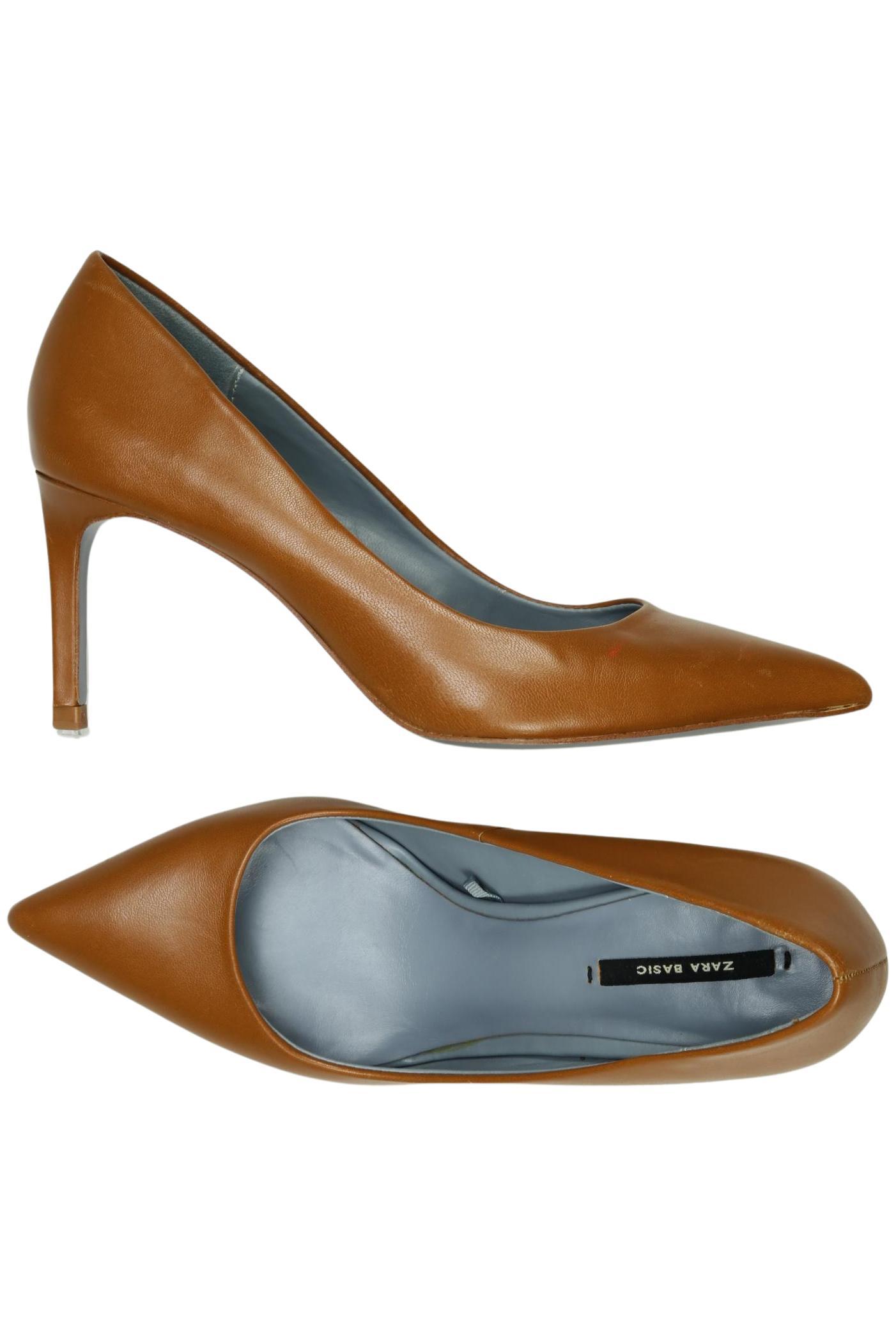 

Zara Damen Pumps, braun, Gr. 37