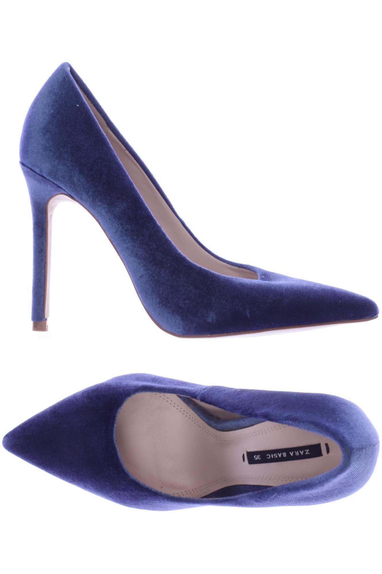 

ZARA Damen Pumps, blau