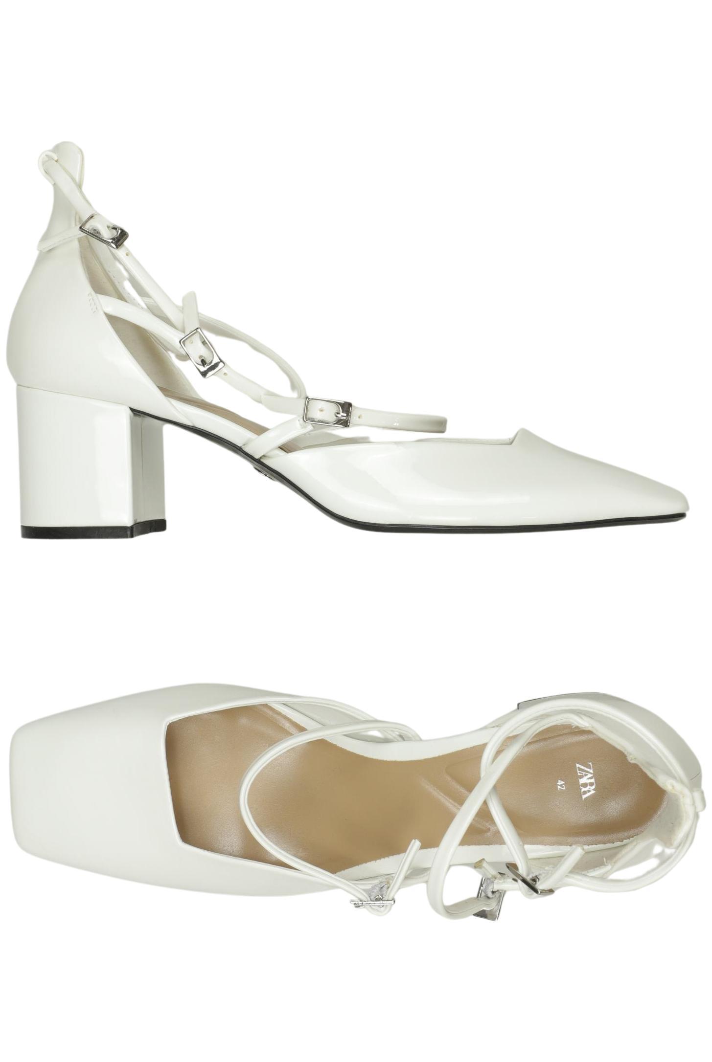 

Zara Damen Pumps, weiß, Gr. 42