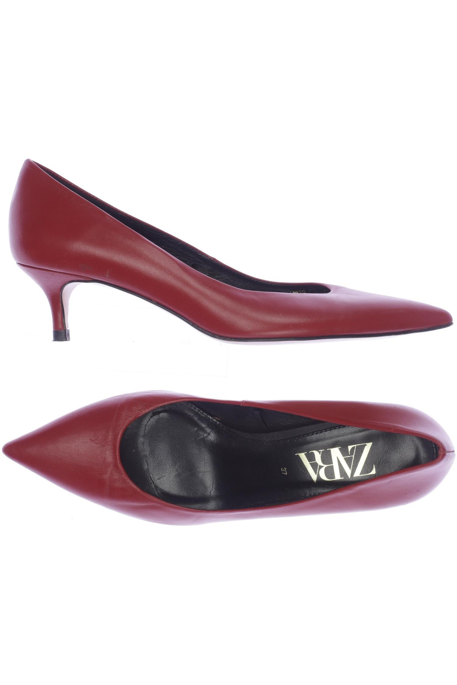 

Zara Damen Pumps, rot, Gr. 37