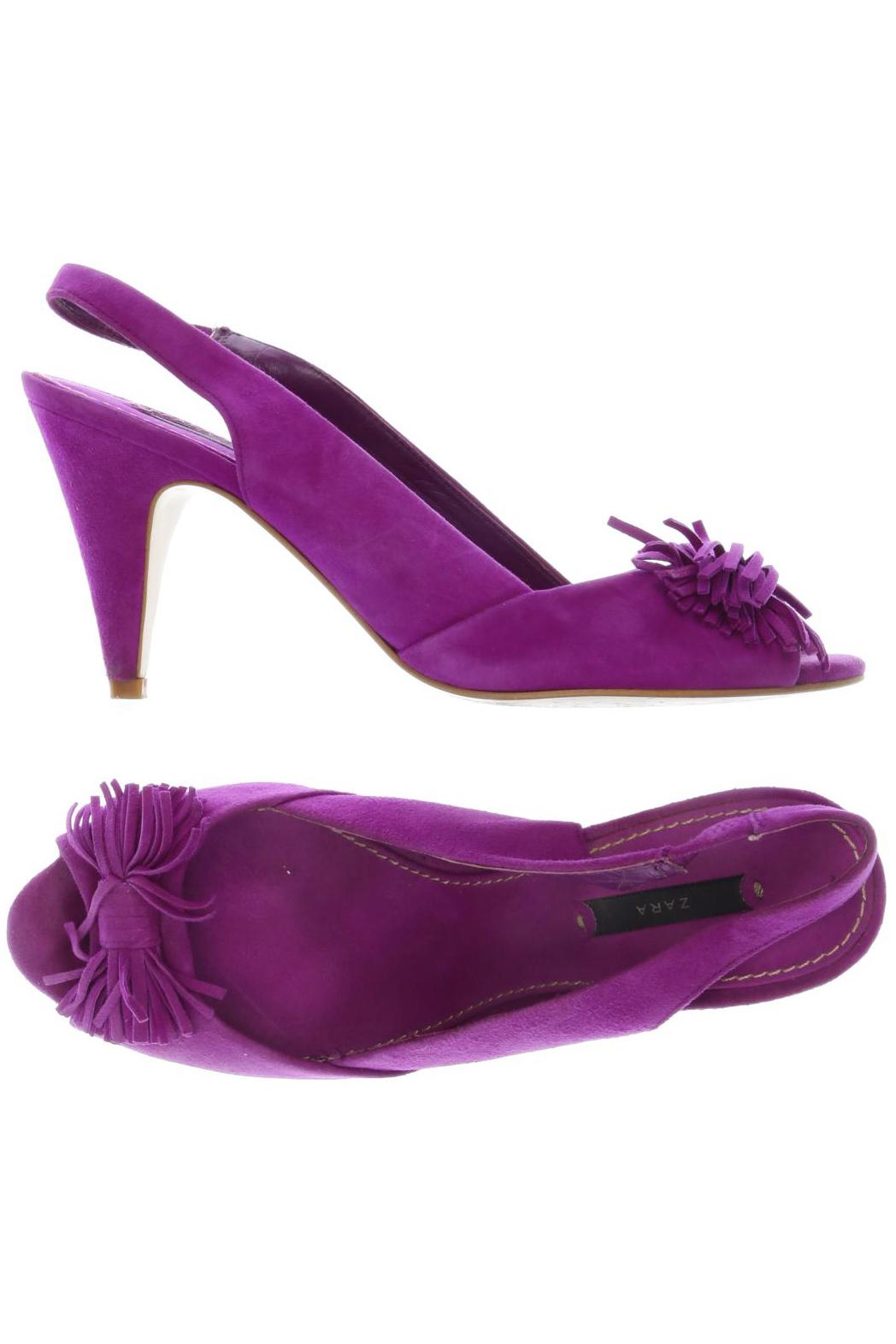 

Zara Damen Pumps, flieder, Gr. 40