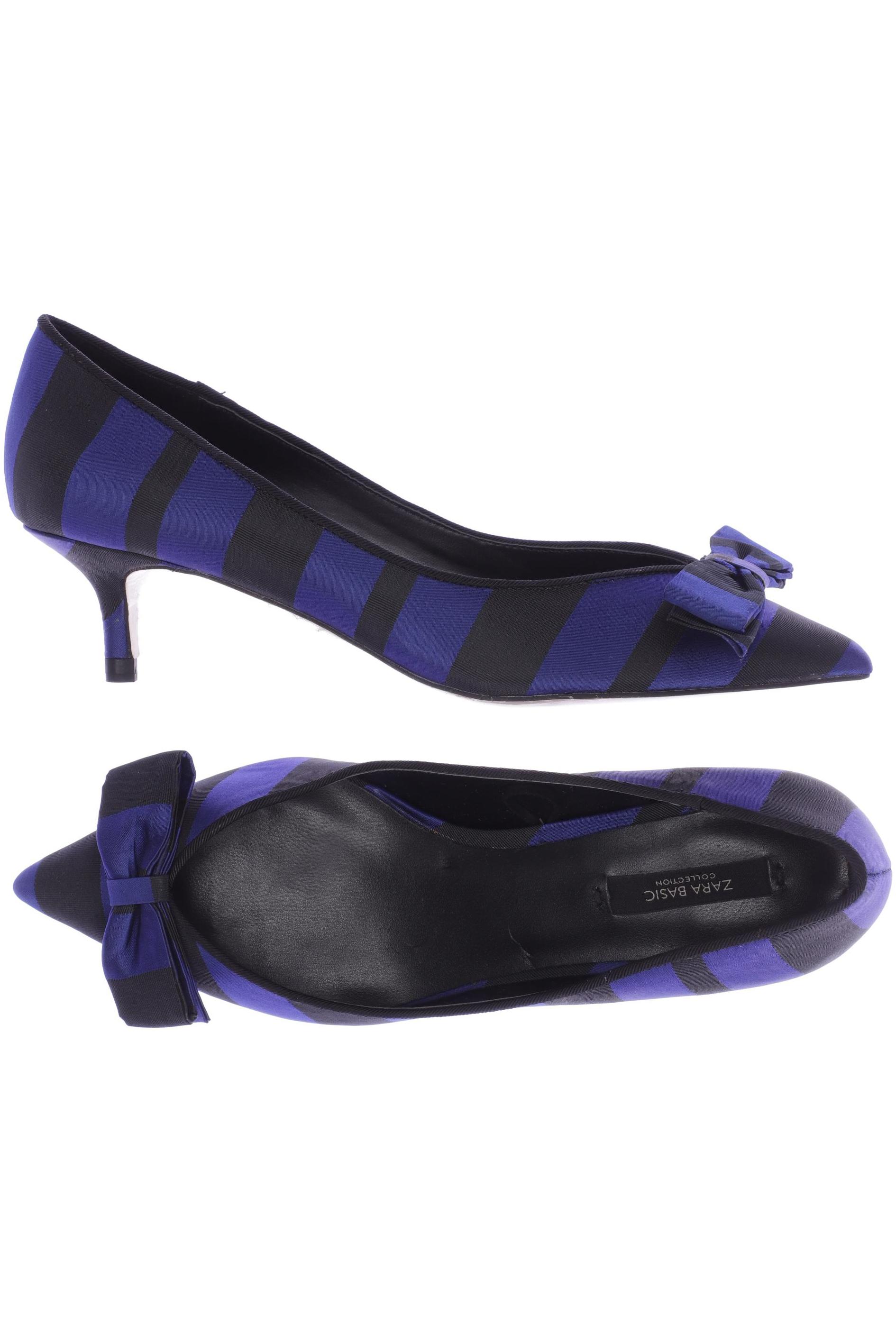 

Zara Damen Pumps, blau, Gr. 37