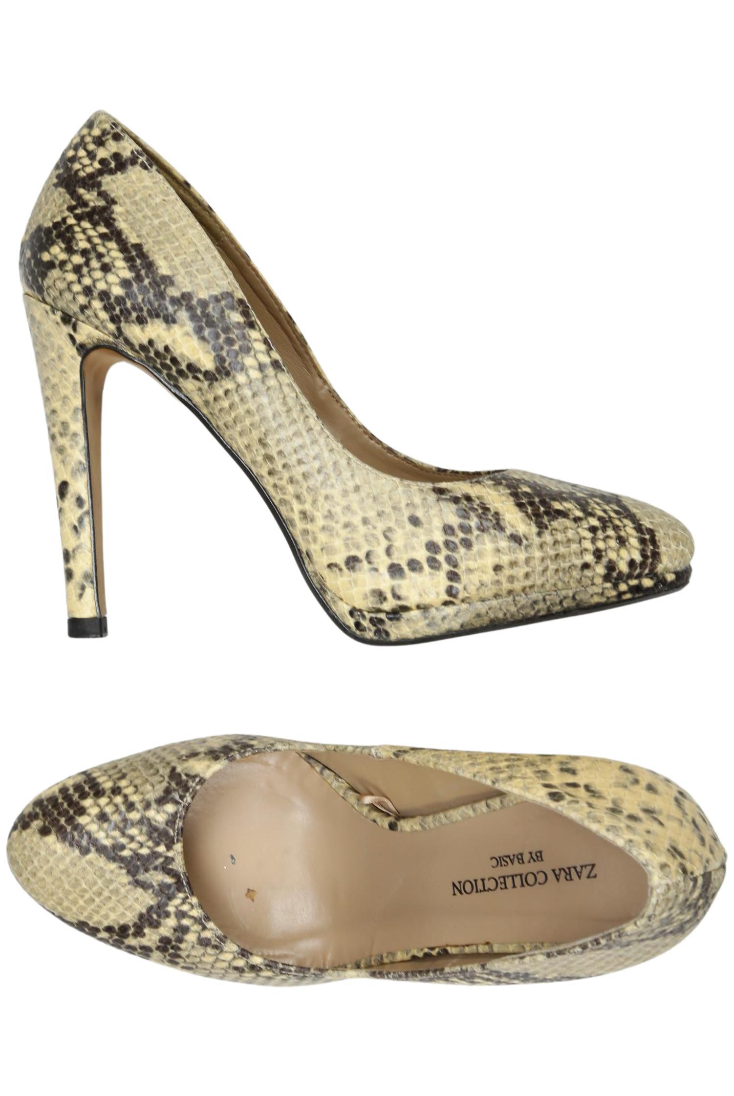 

Zara Damen Pumps, cremeweiß, Gr. 37