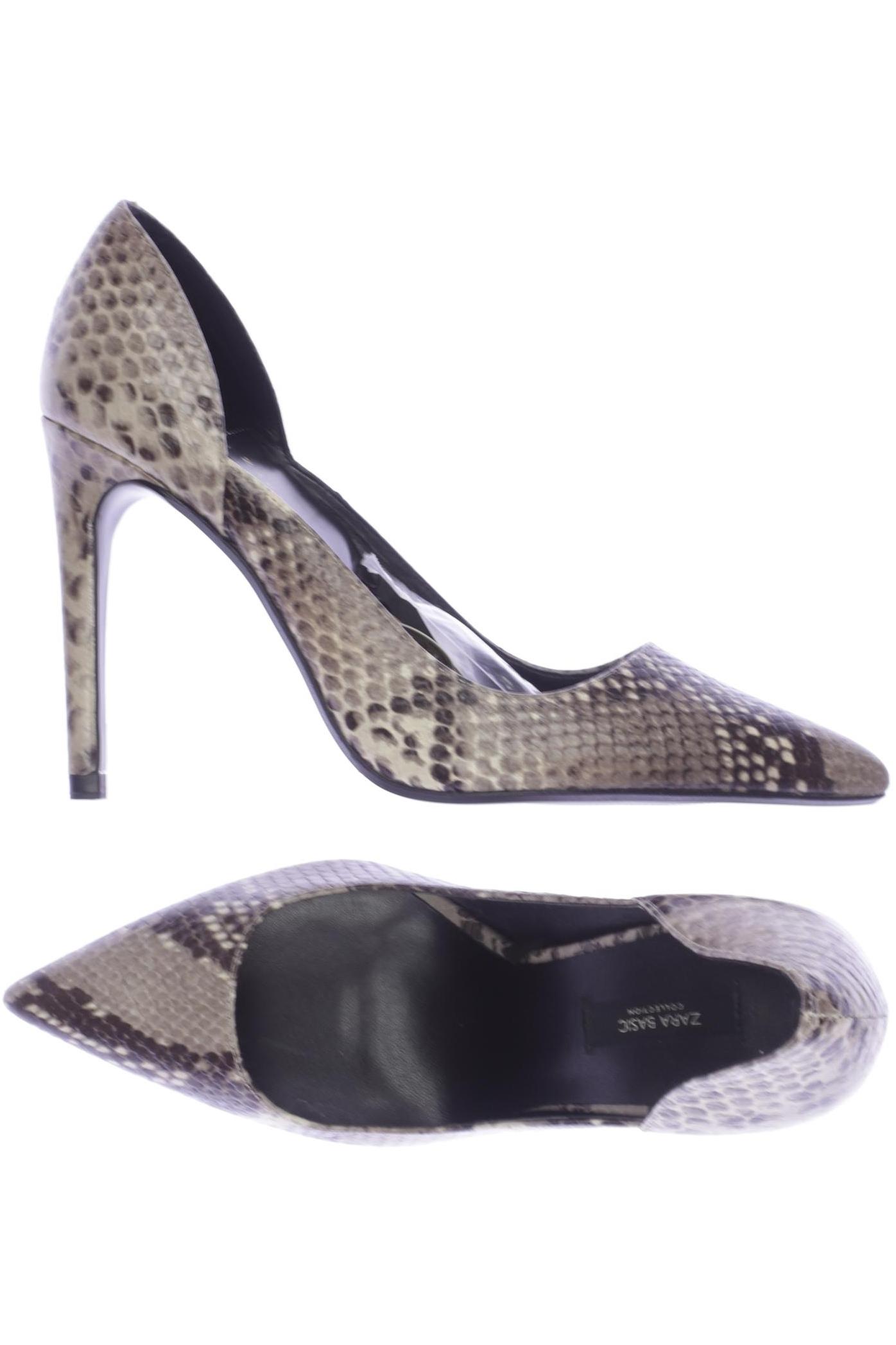 

ZARA Damen Pumps, braun