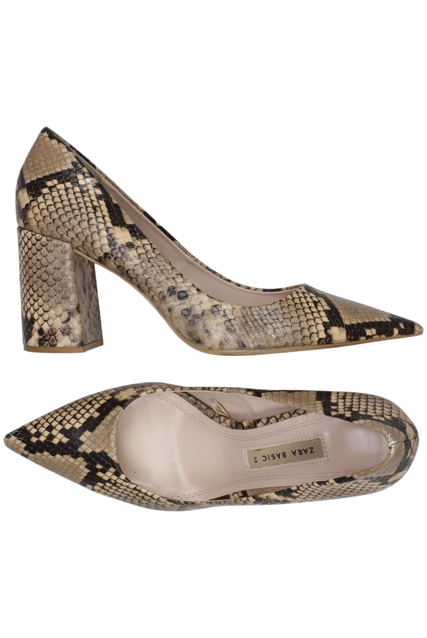 

Zara Damen Pumps, beige, Gr. 39