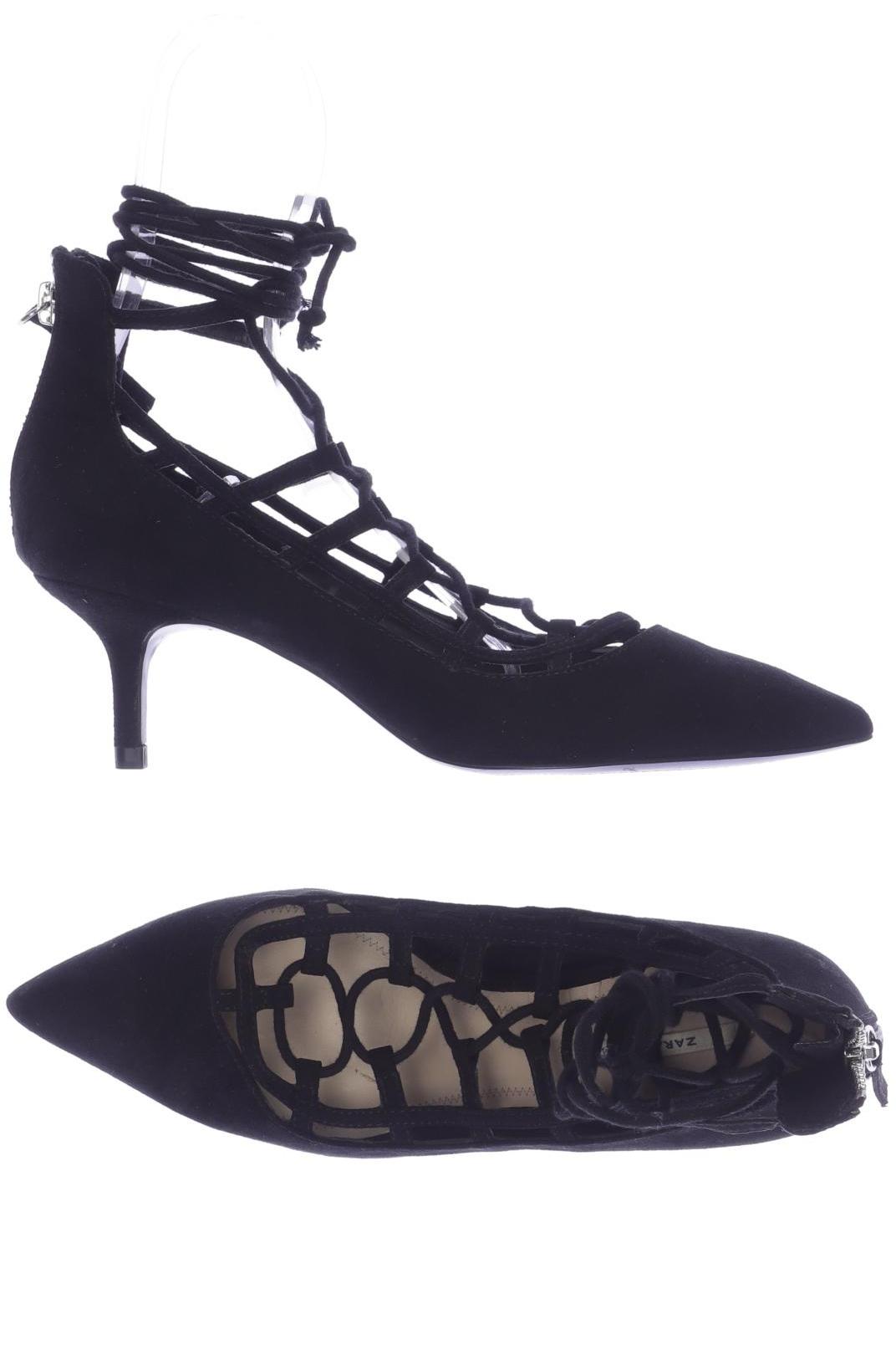 

ZARA Damen Pumps, schwarz