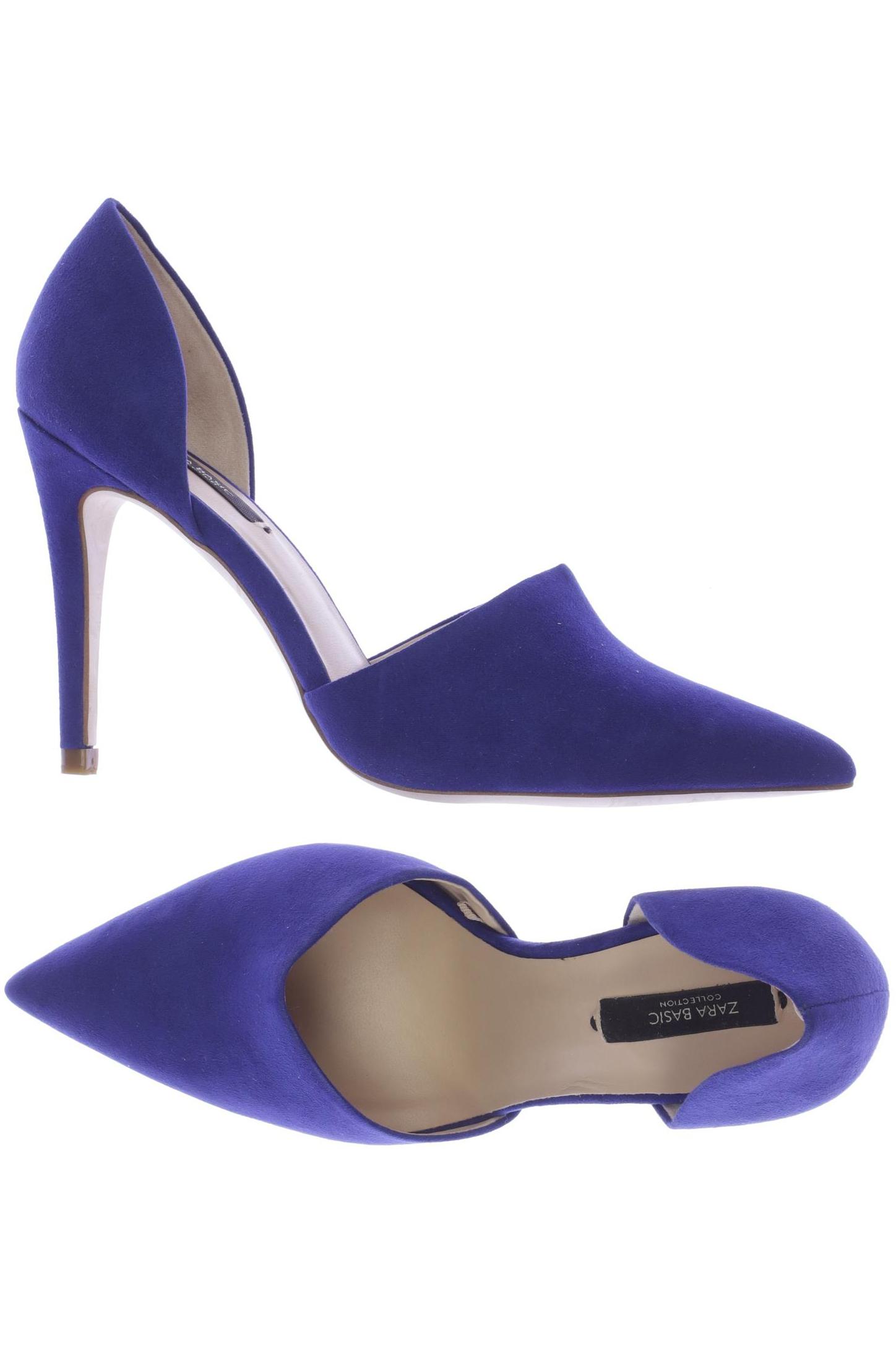 

Zara Damen Pumps, blau, Gr. 37
