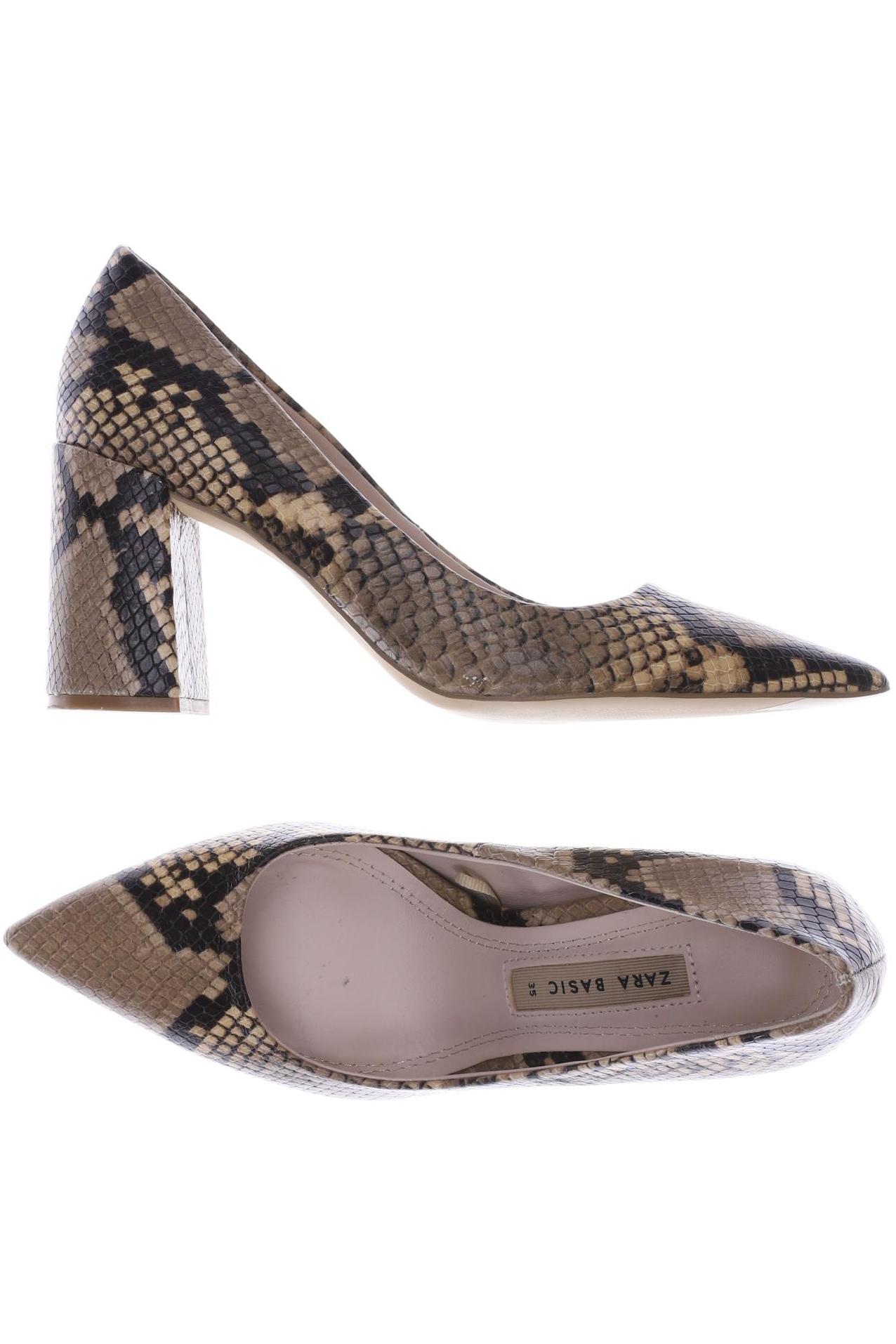 

Zara Damen Pumps, beige, Gr. 35