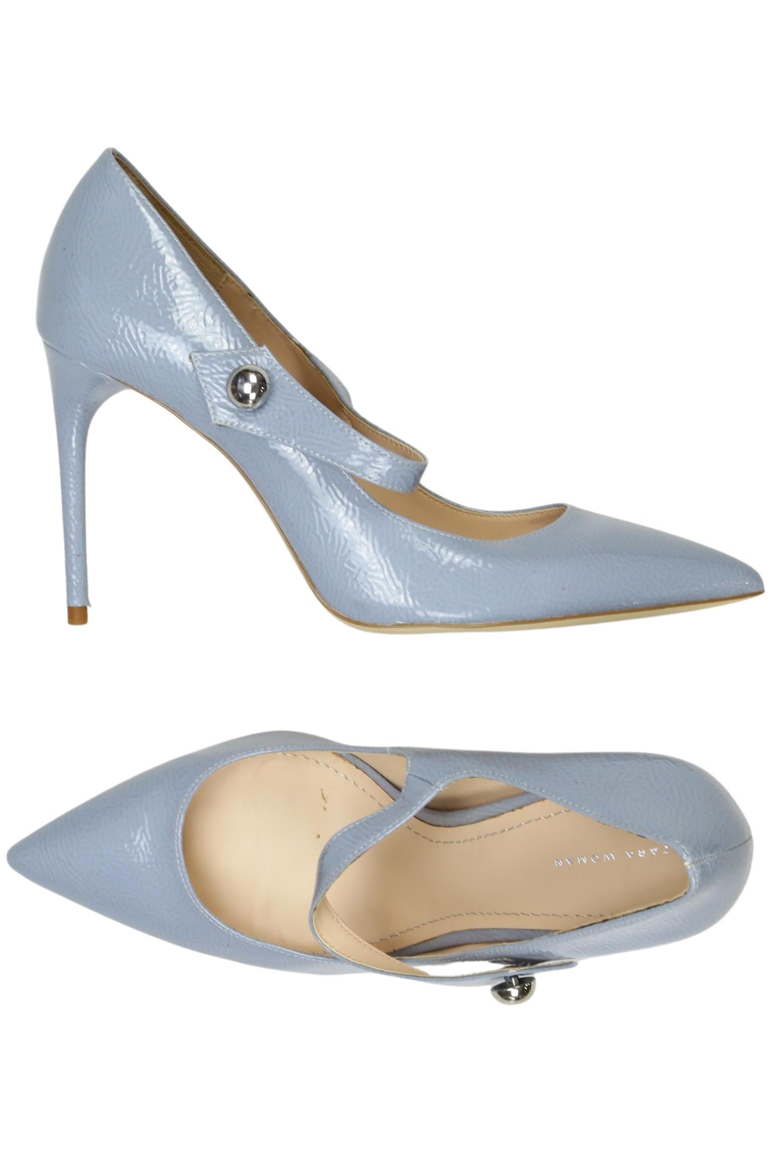 

Zara Damen Pumps, hellblau, Gr. 41