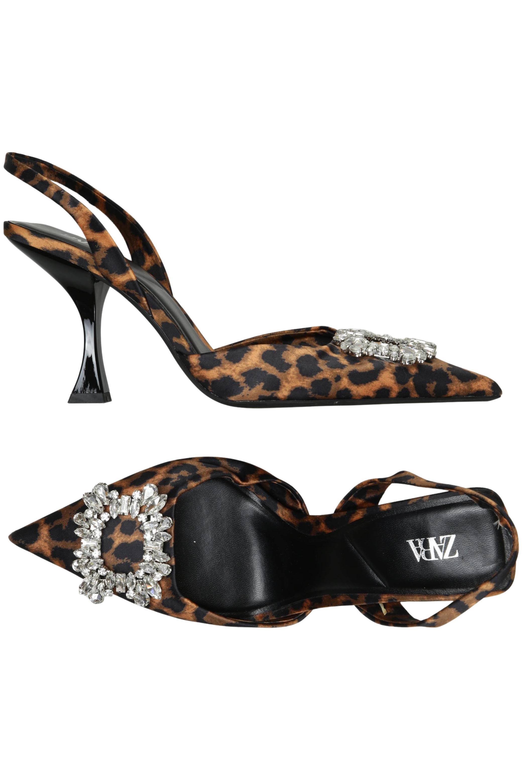 

Zara Damen Pumps, braun, Gr. 38